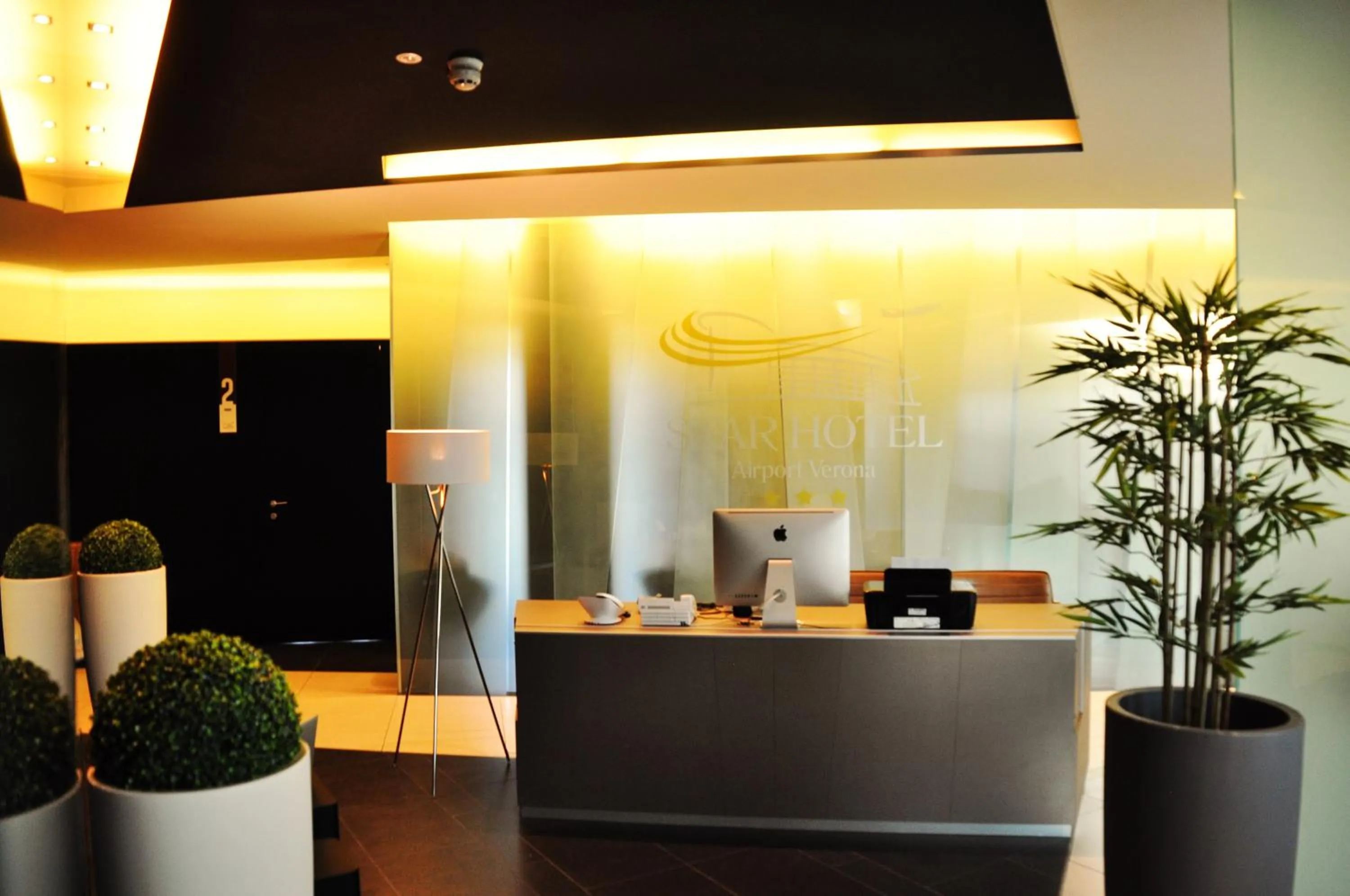 Lobby or reception in Star Hotel Airport Verona