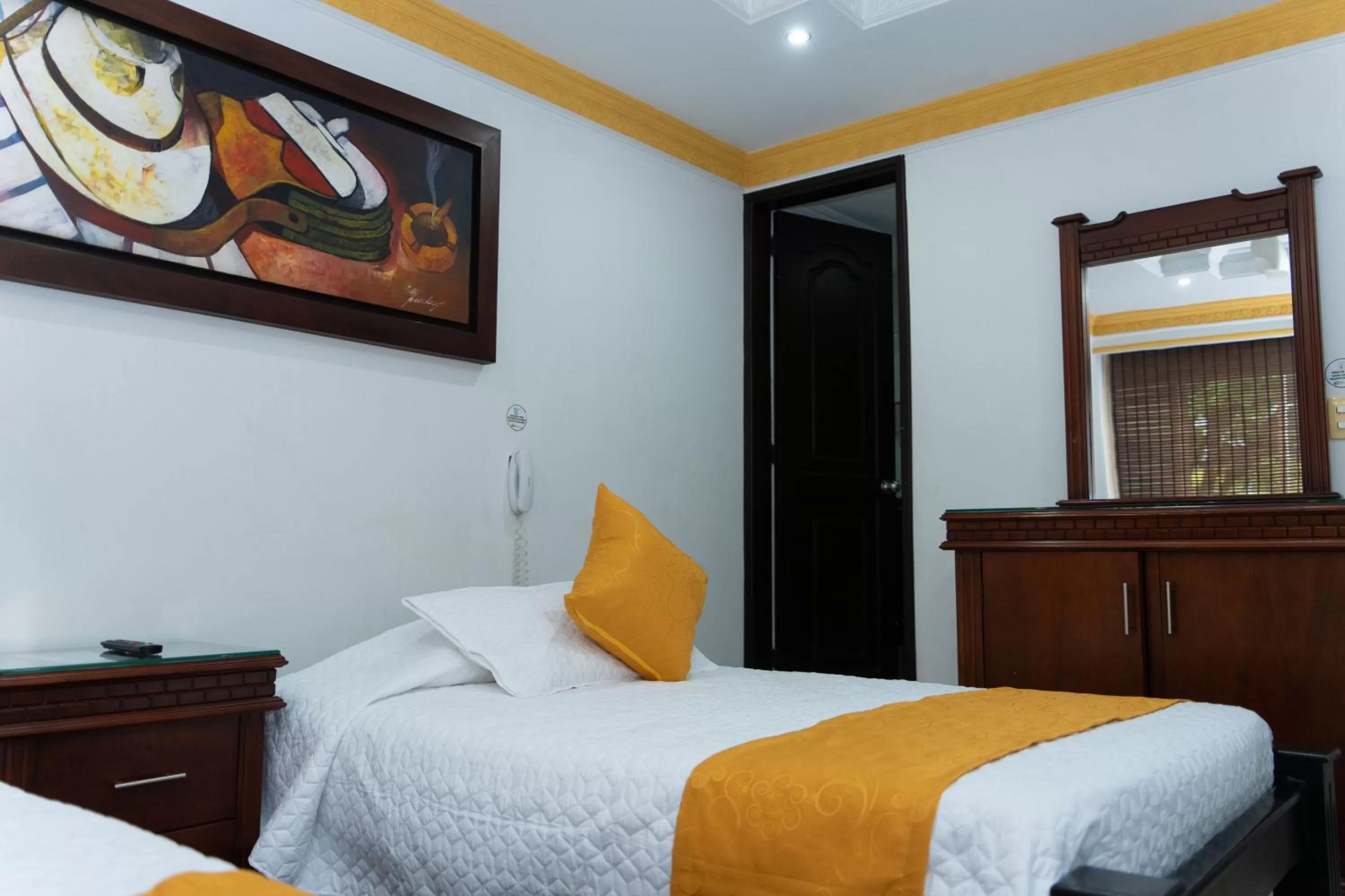 Bed in Hotel Aires del Quindío Armenia