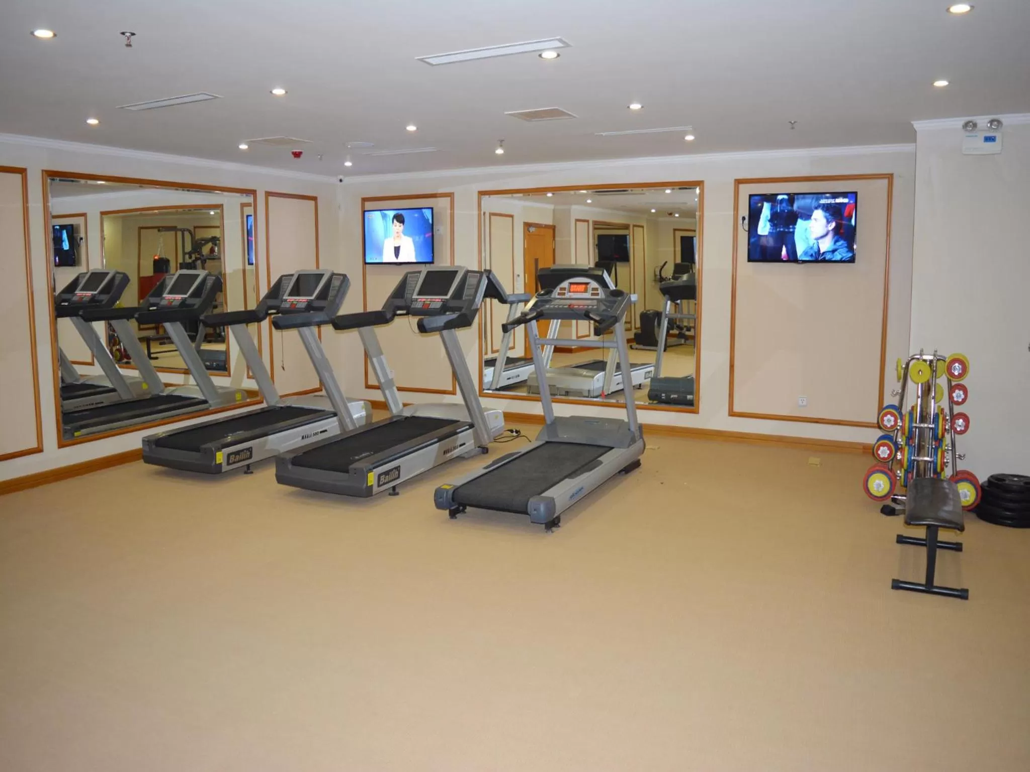 Fitness centre/facilities in A25 Luxury Hotel