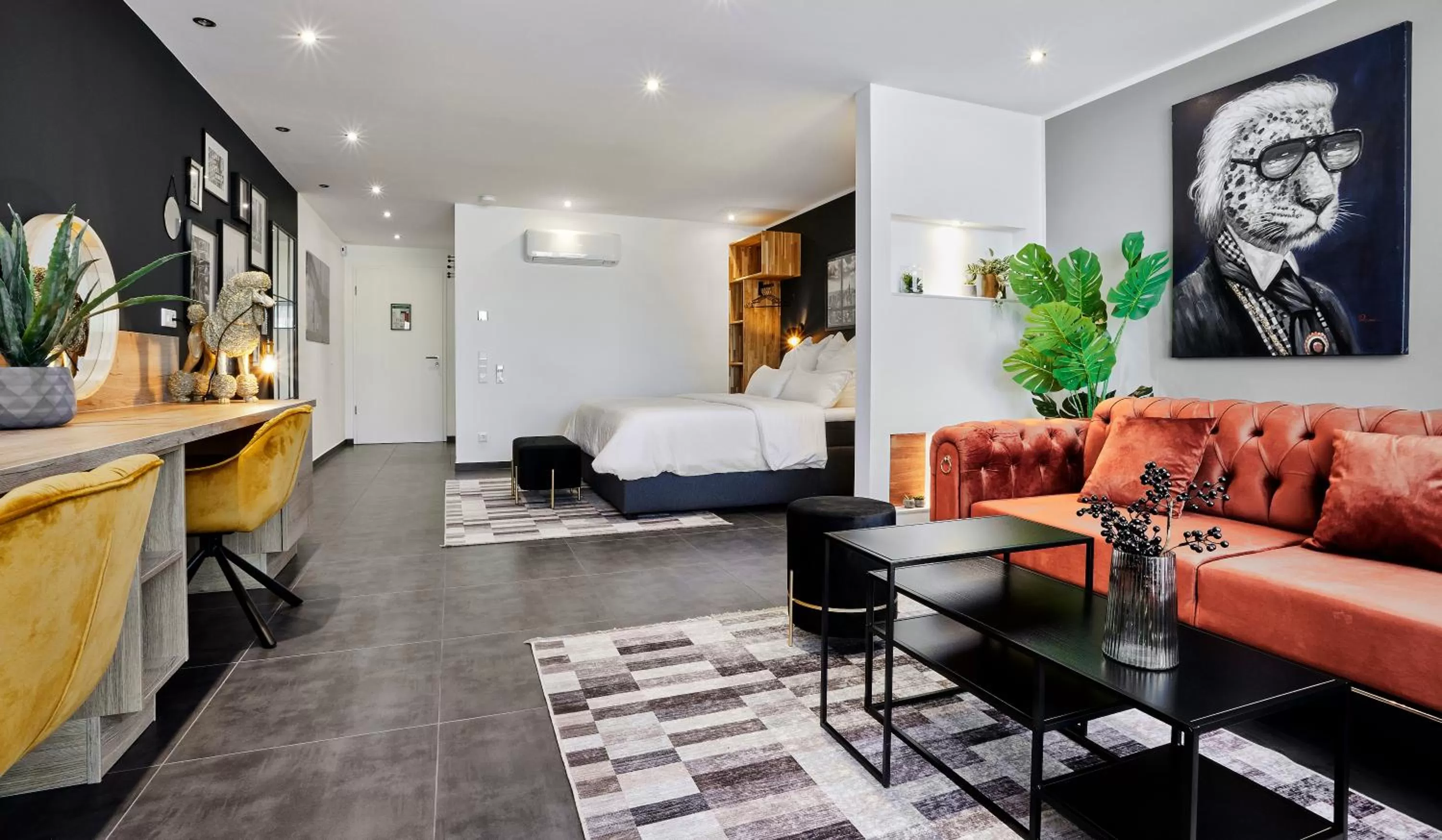 Living room in MARRAM Suitehotel