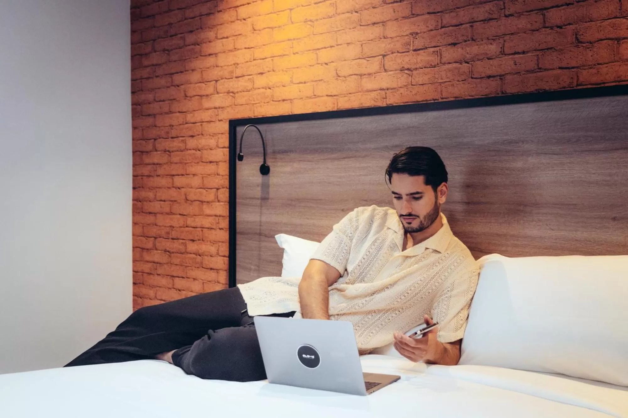 Bedroom, Bed in ONOMO Hotel Casablanca Sidi Maarouf