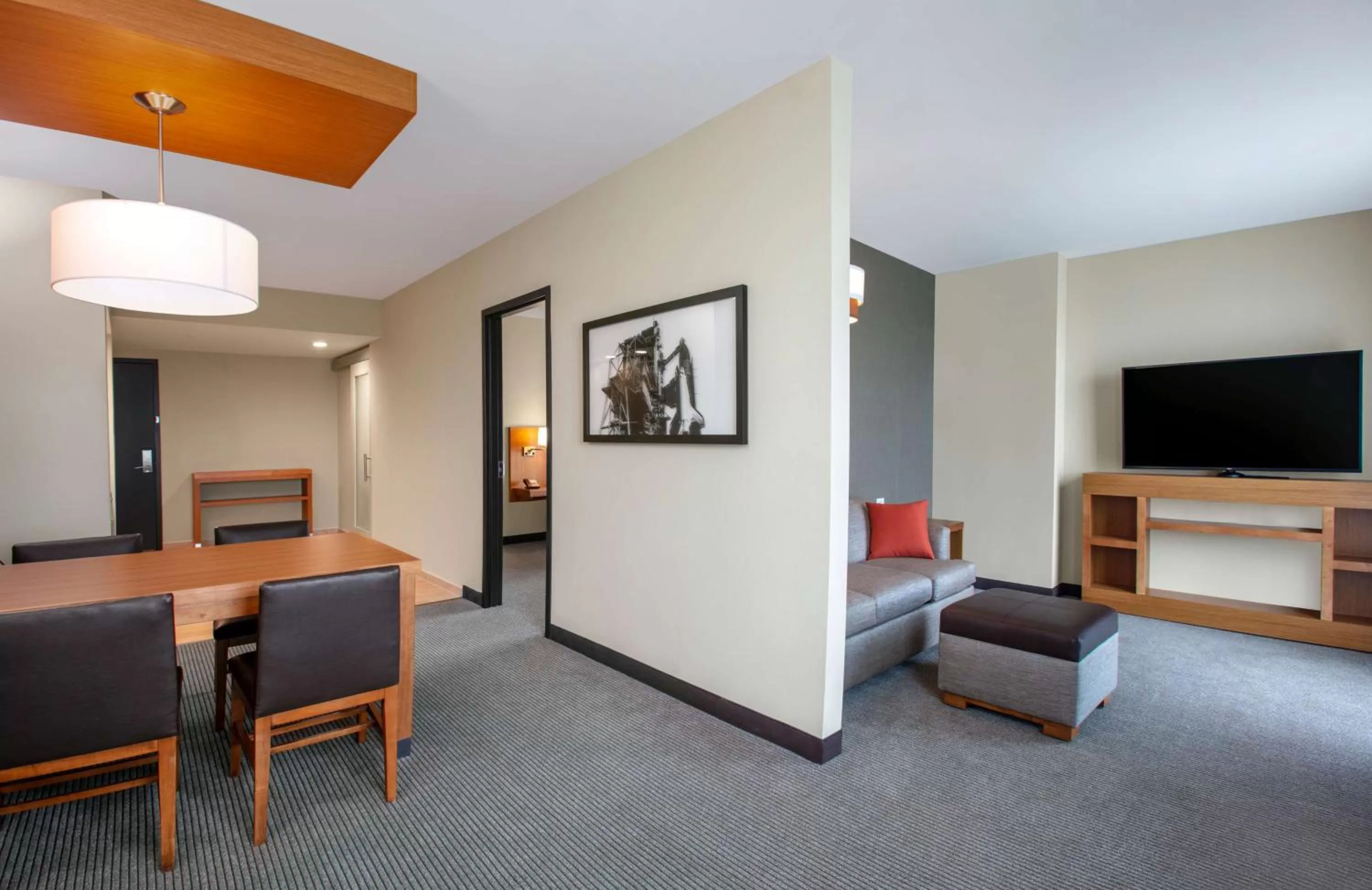 Photo of the whole room, Seating Area in Hyatt Place Titusville Kennedy Space Center