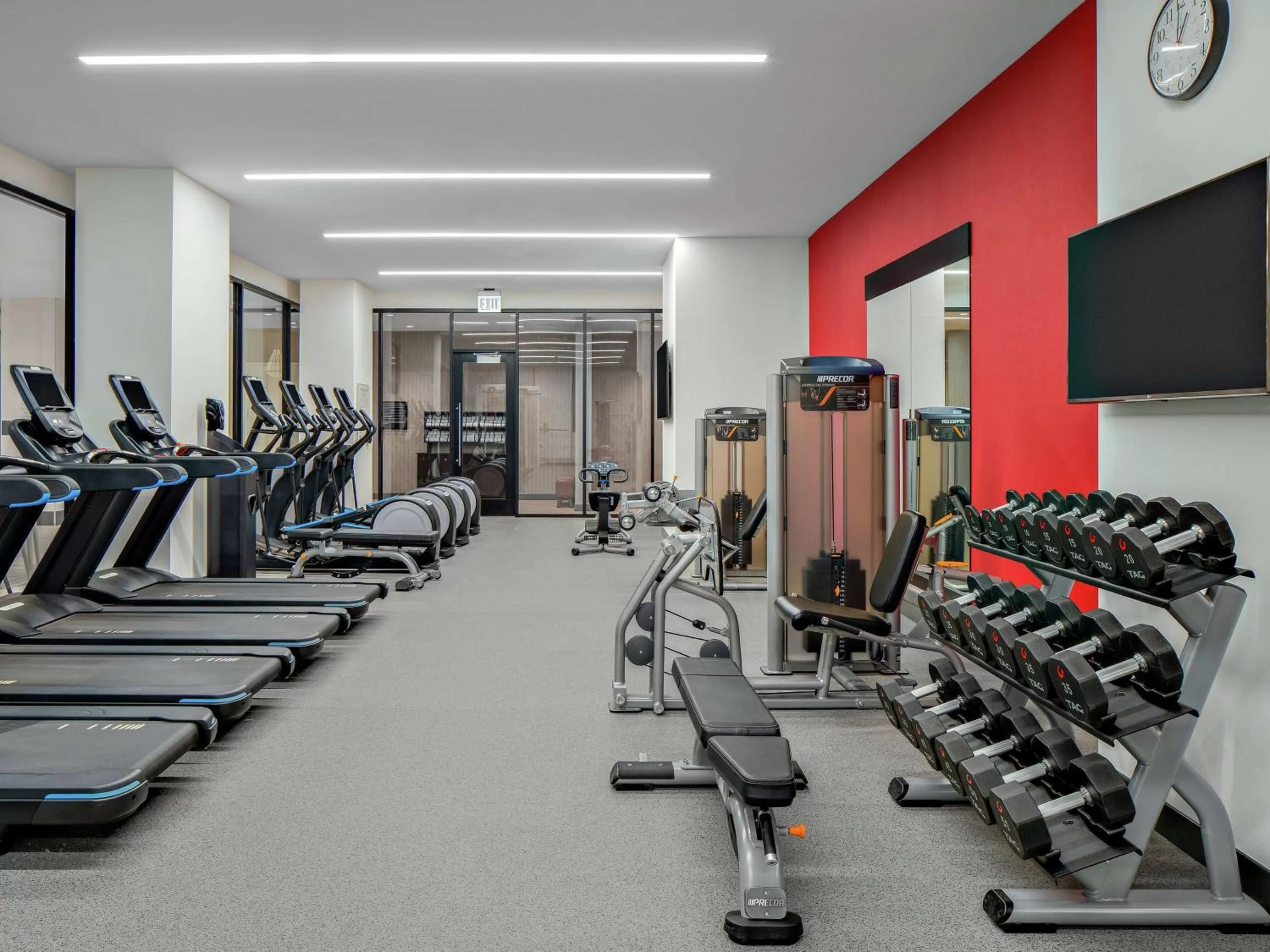 Fitness centre/facilities in Home2 Suites By Hilton Chicago McCormick Place