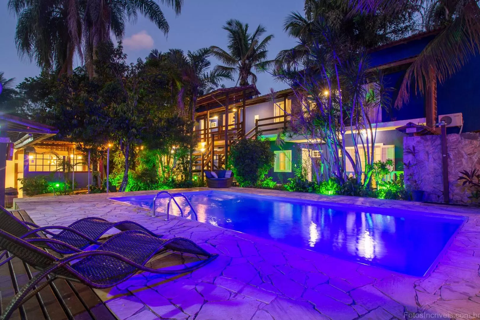 Night in Estrela do Mar Paraty