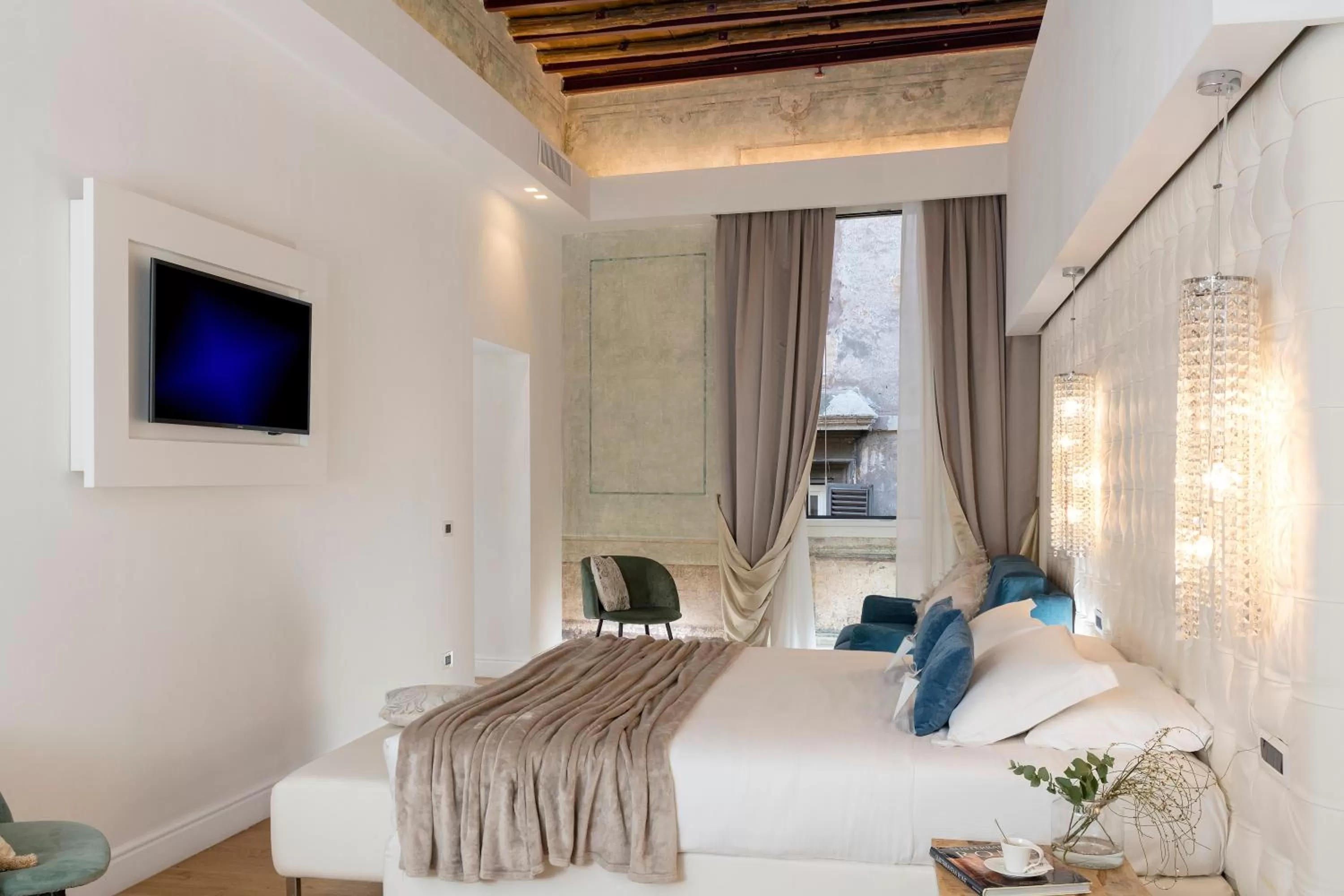 Bed in Argentina Residenza Style Hotel