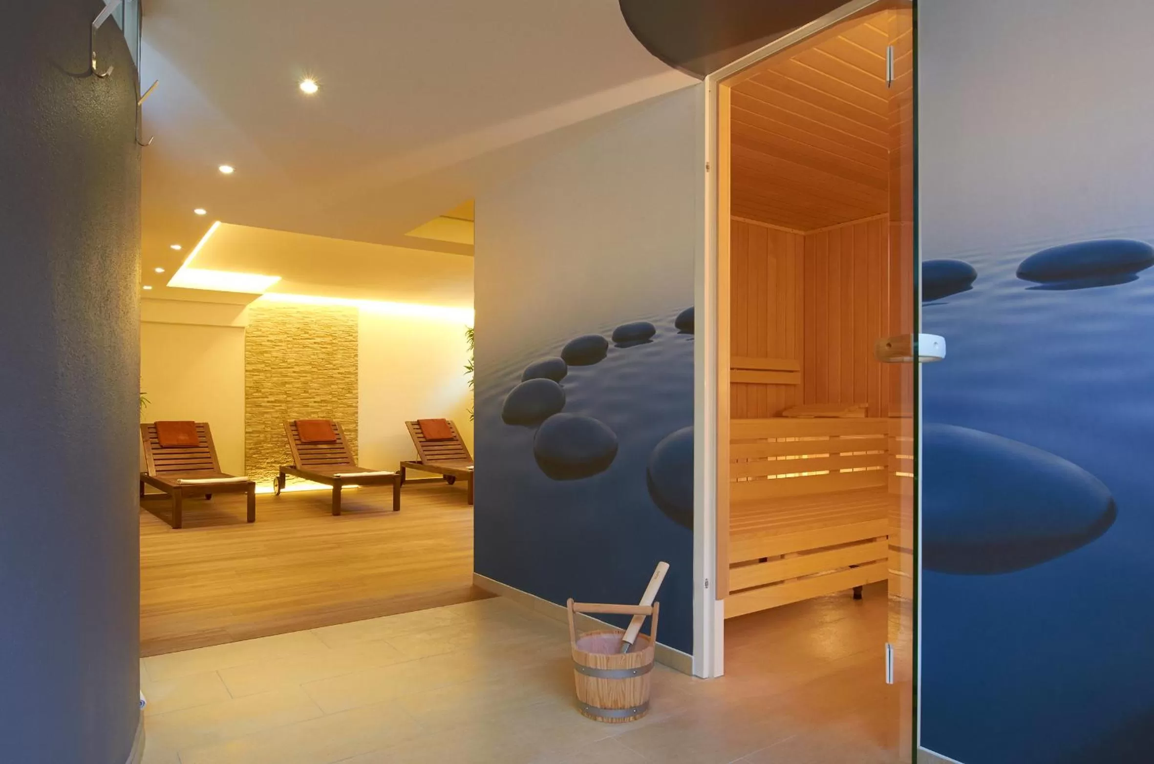 Sauna in Gartenstadt Hotel