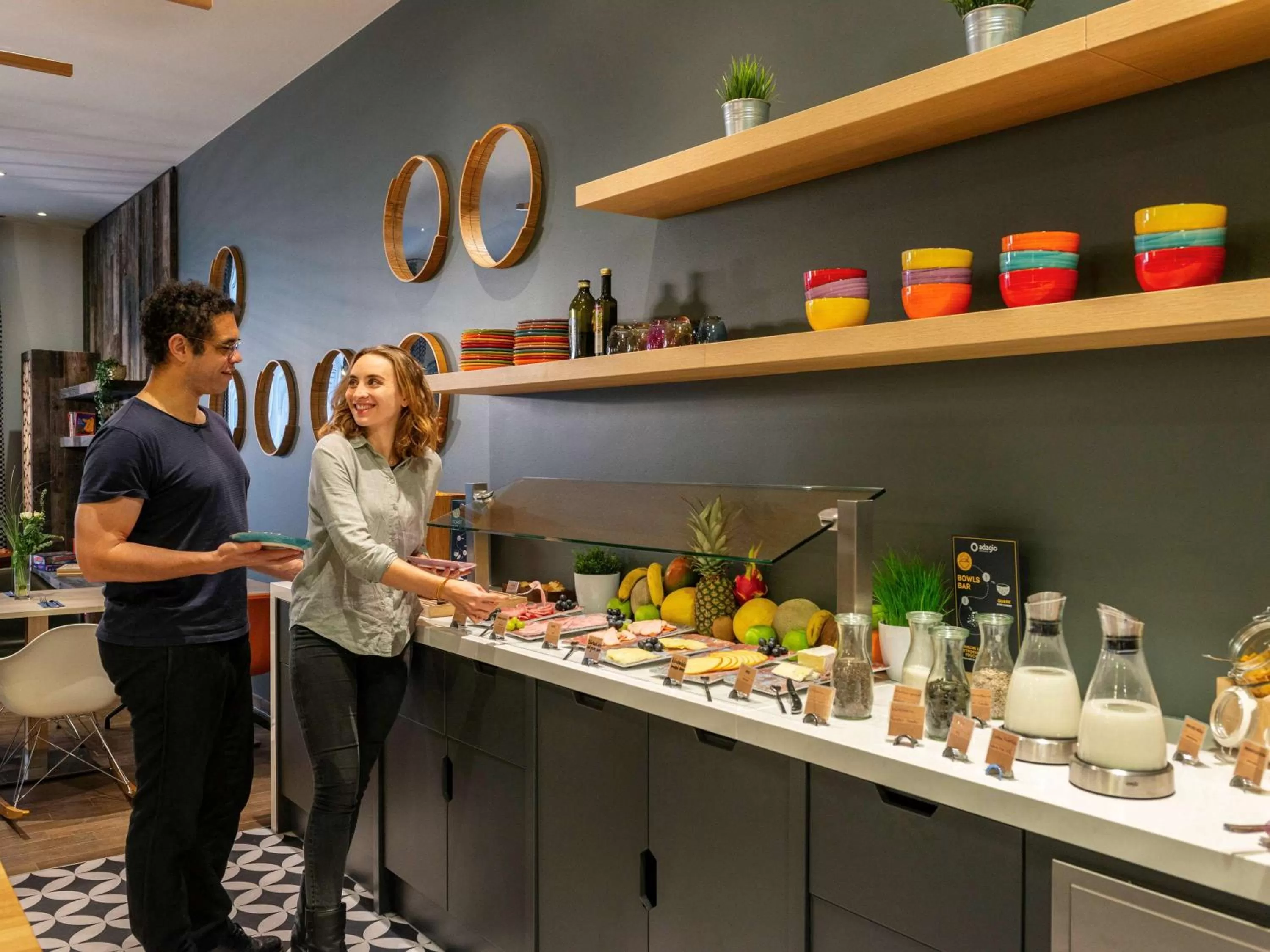 Restaurant/places to eat in Aparthotel Adagio Berlin Kurfürstendamm