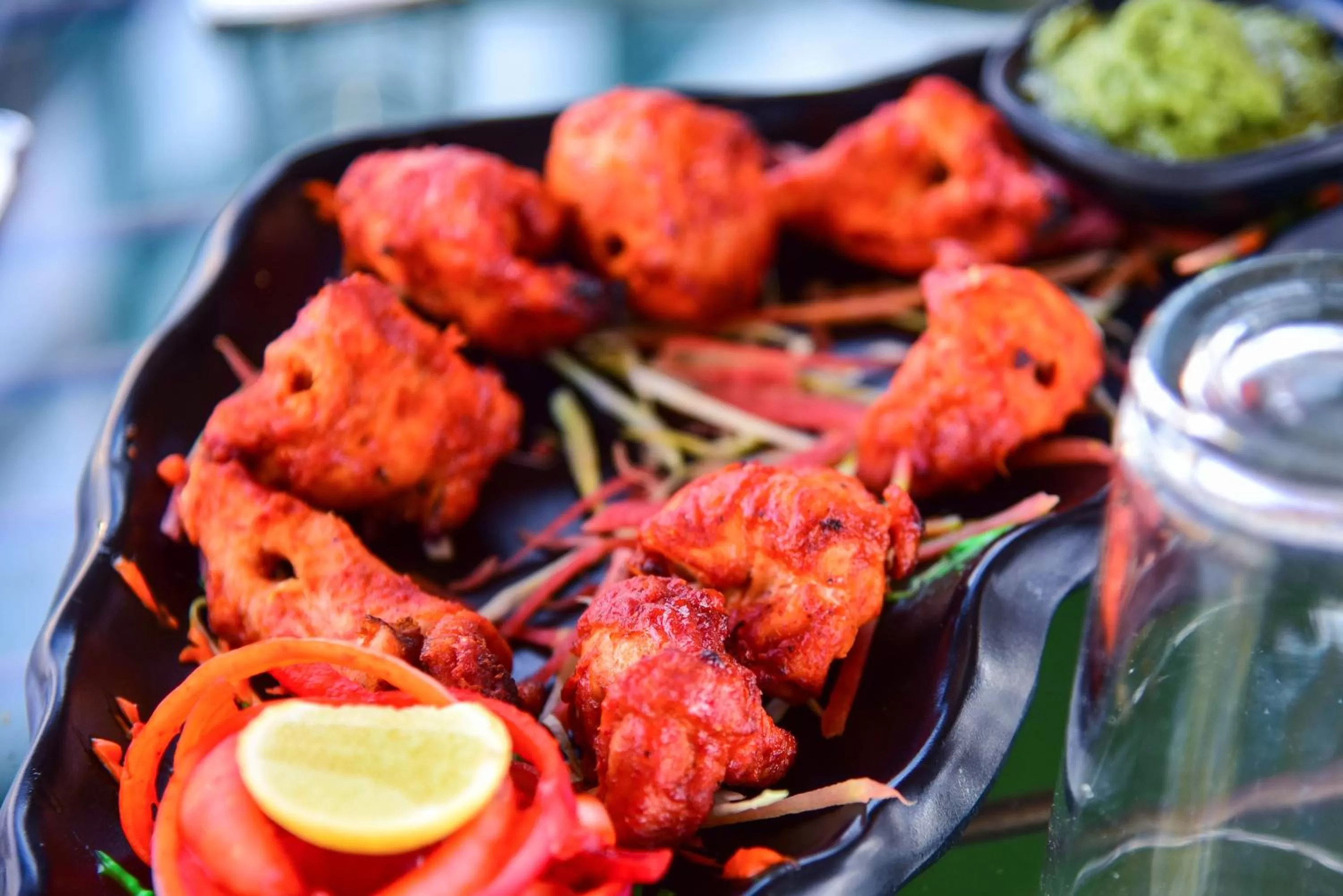 Food in Hotel Casa by the lake