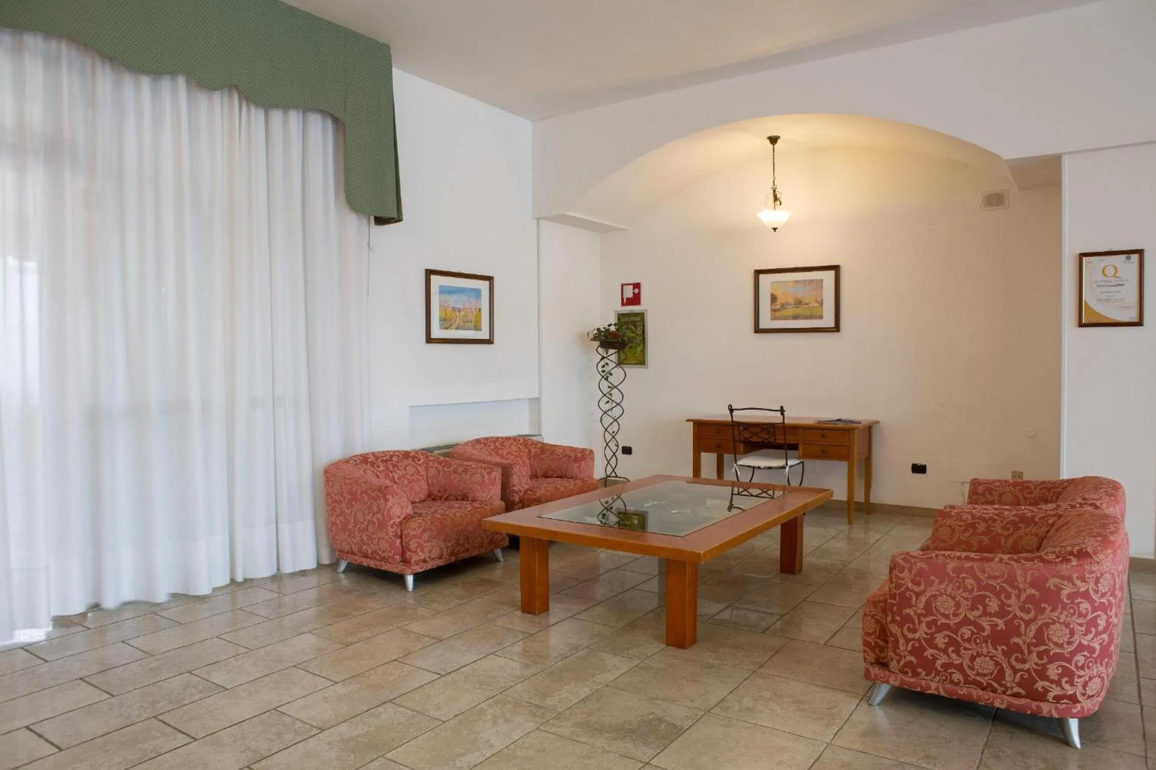 Lobby or reception in Hotel Ramapendula