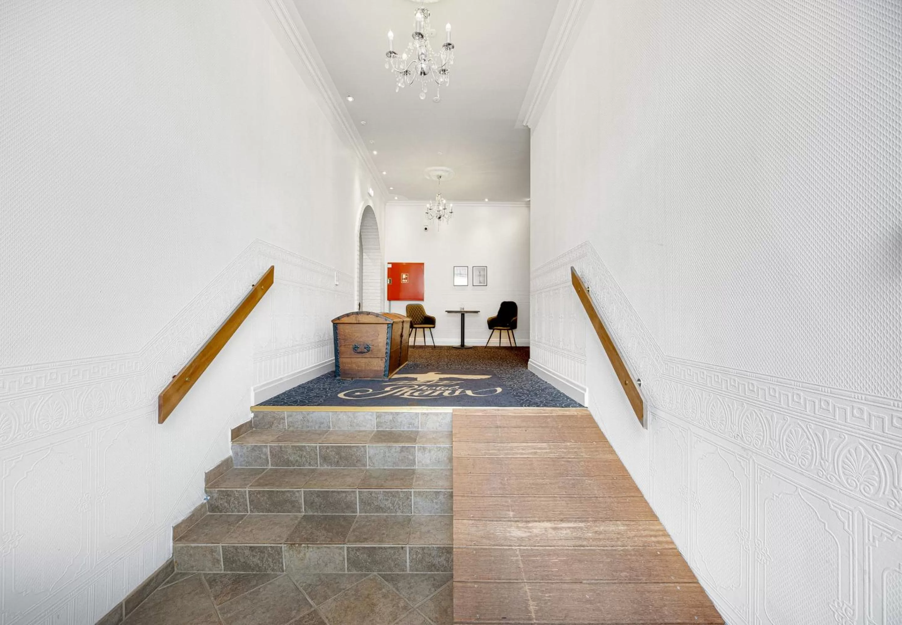 Facade/entrance in Hotel Phønix Brønderslev