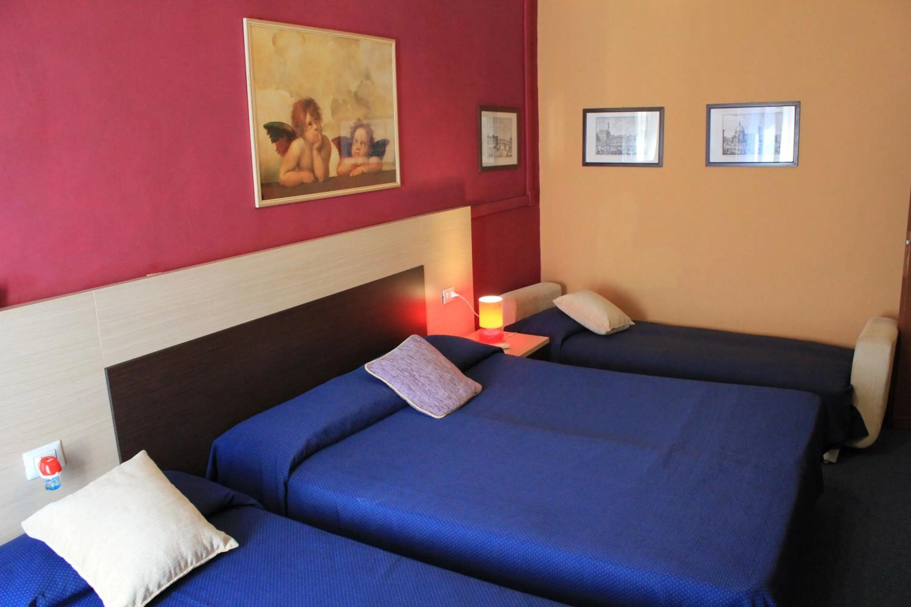 Bed in Hotel San Lorenzo