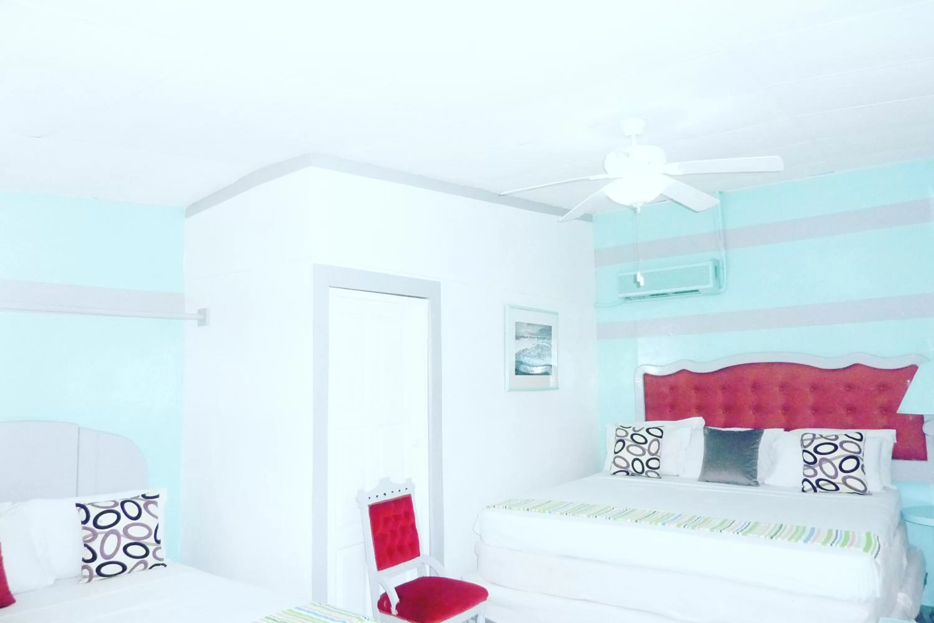 Bed in Hotel Ivania´s