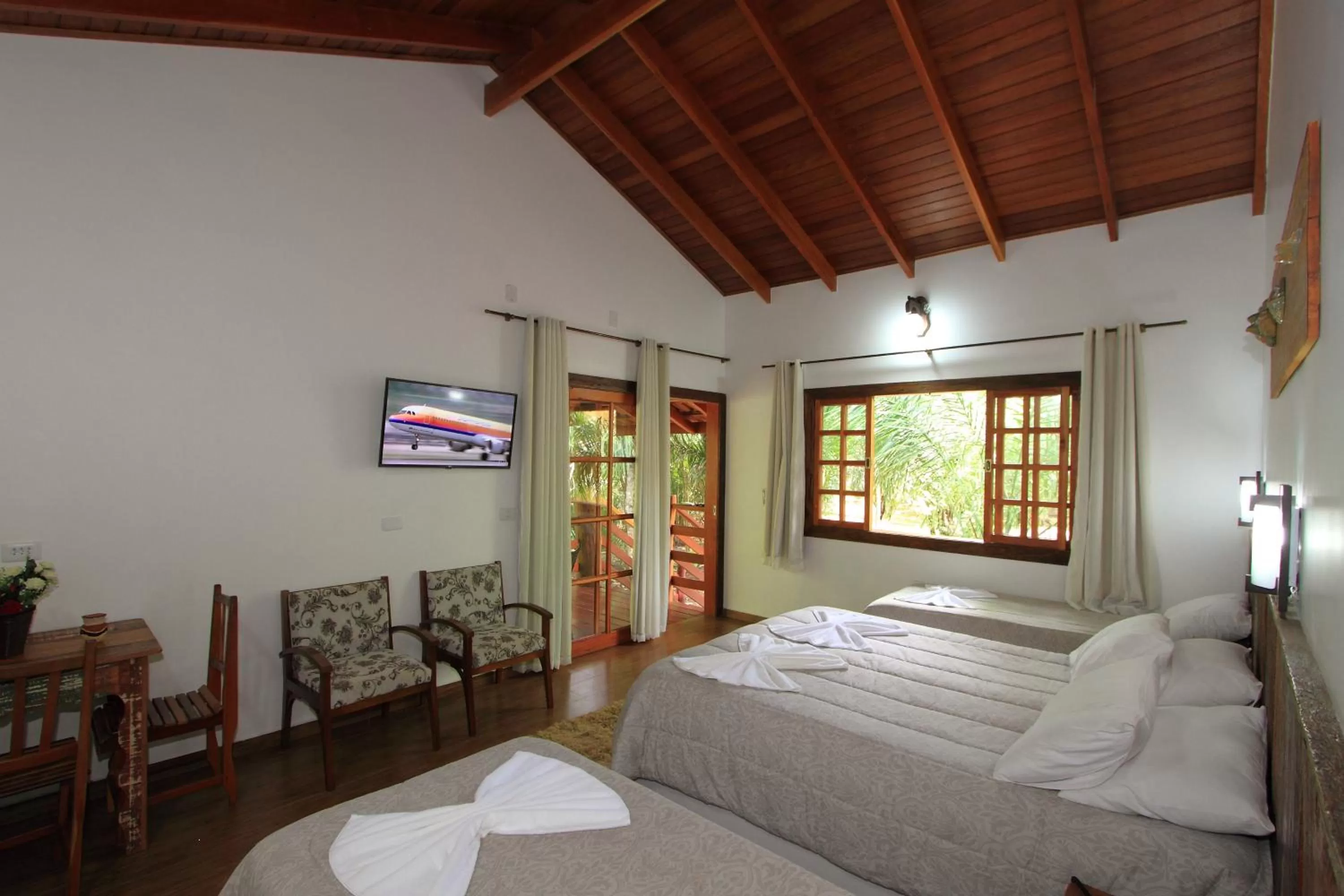 Bedroom, Bed in Hotel Cabanas