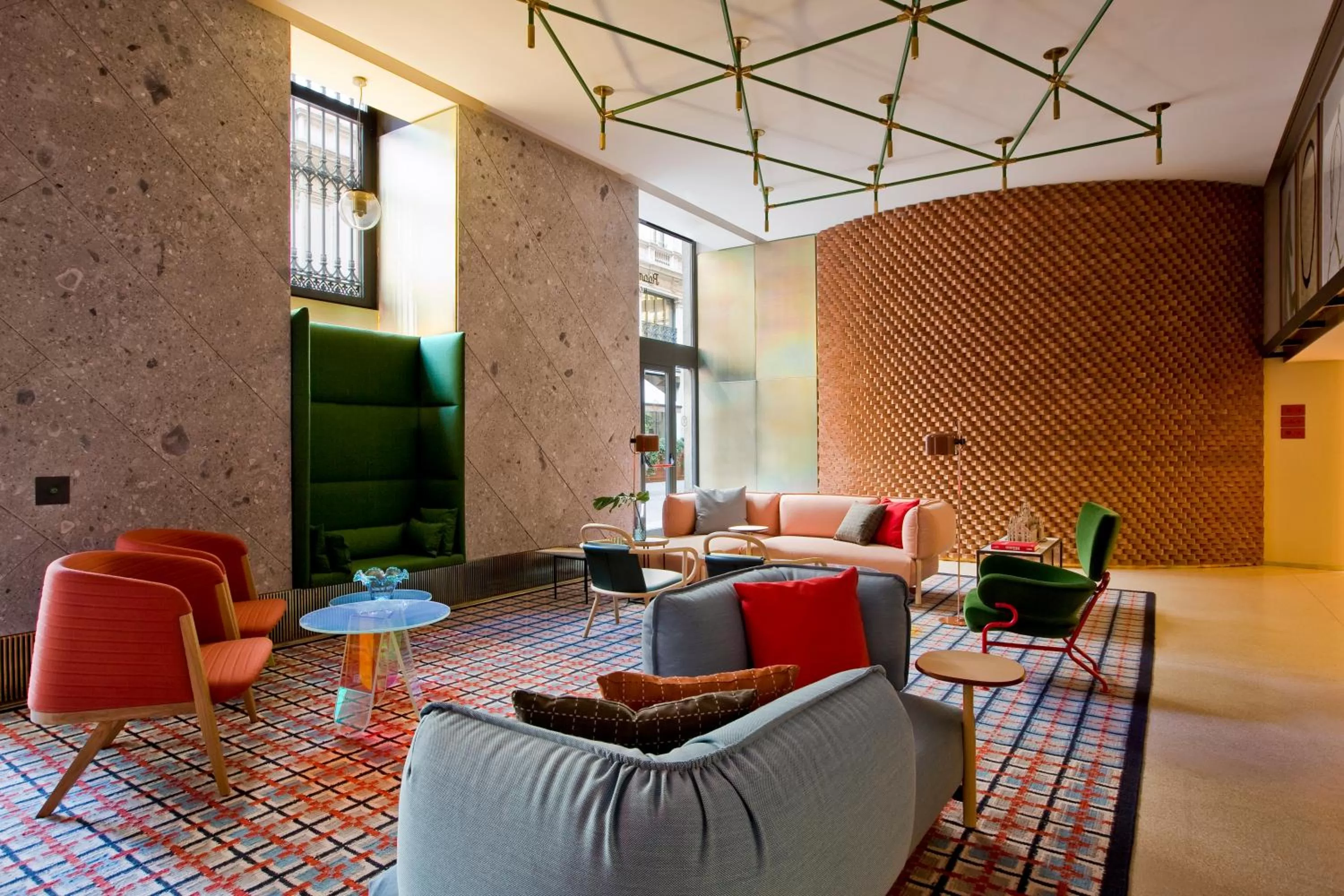 Lobby or reception in Room Mate Collection Giulia, Milan