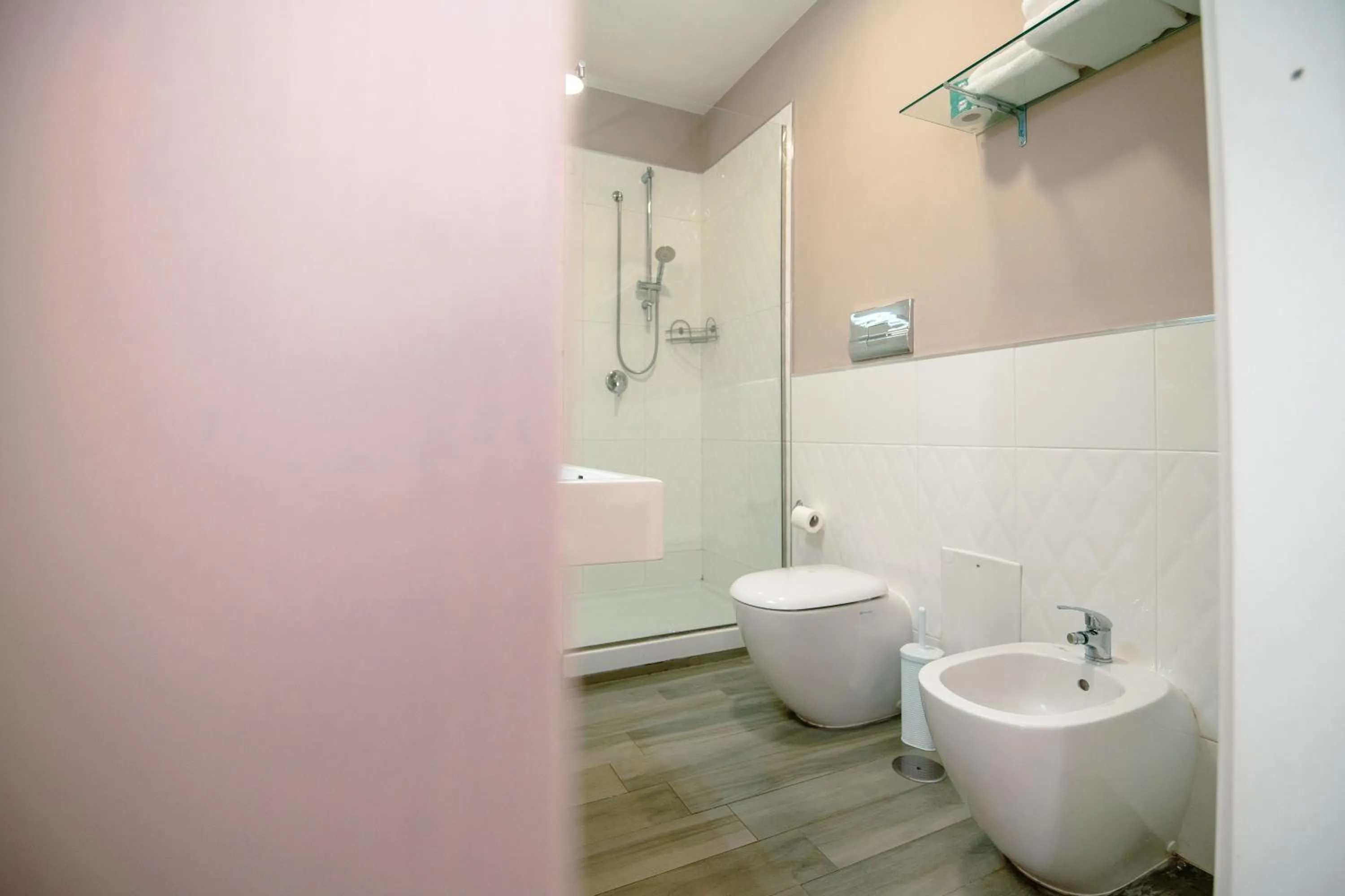 Bathroom in Hotel Bruman Salerno