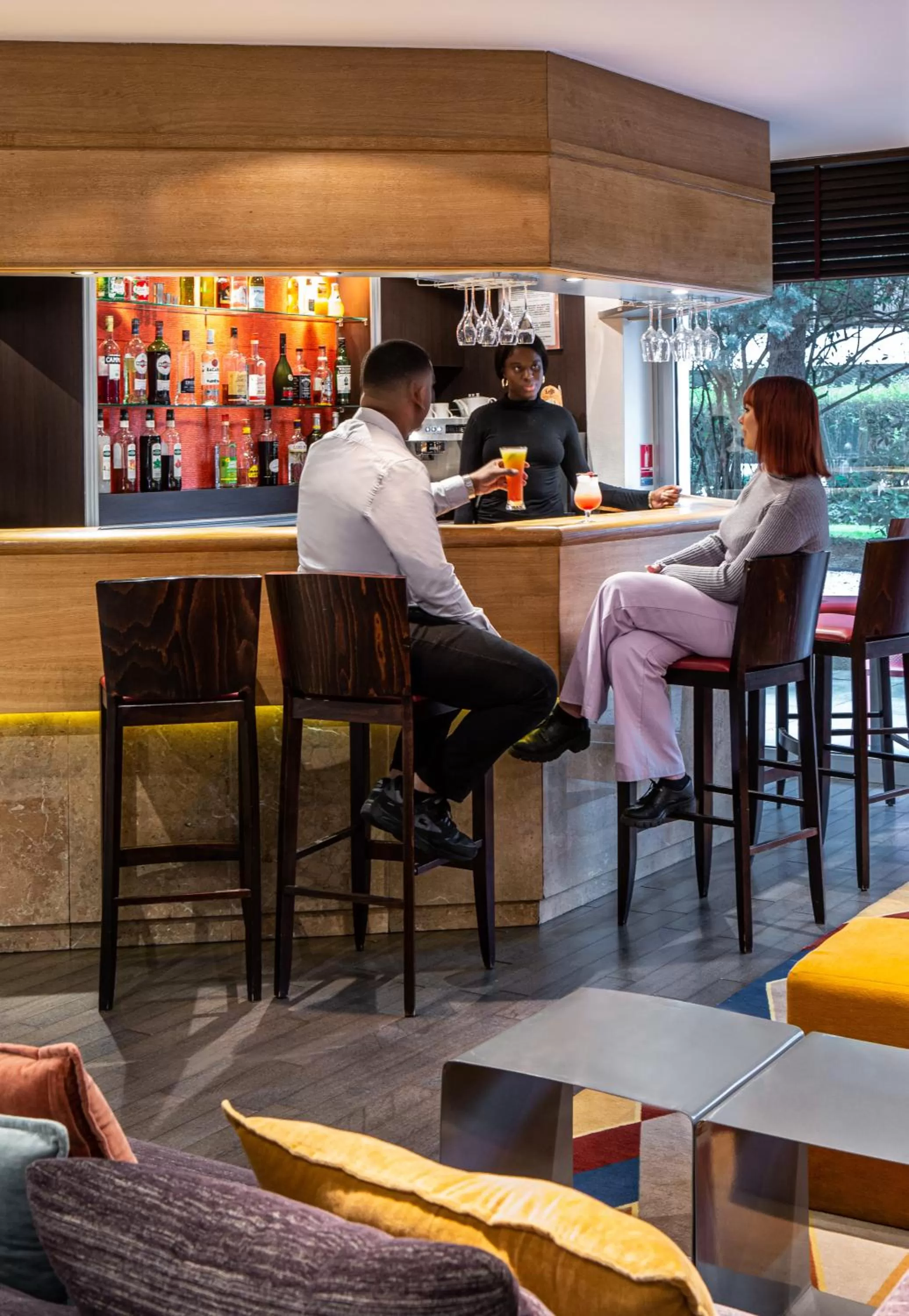 Lounge or bar in Hotel Paris Boulogne - Futur Mercure Paris Boulogne Pont de Saint Cloud - Janvier 2026