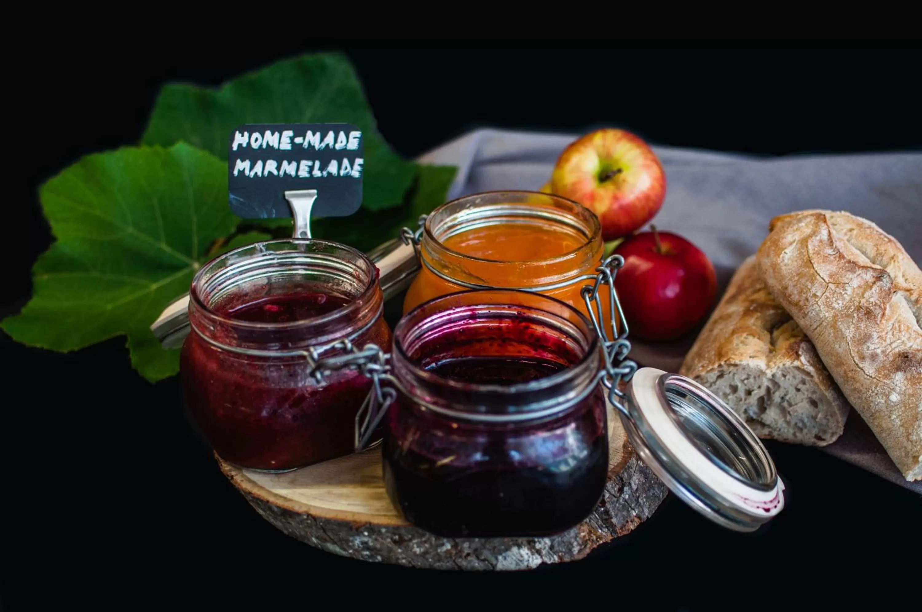 Food close-up in Hotel Mrak