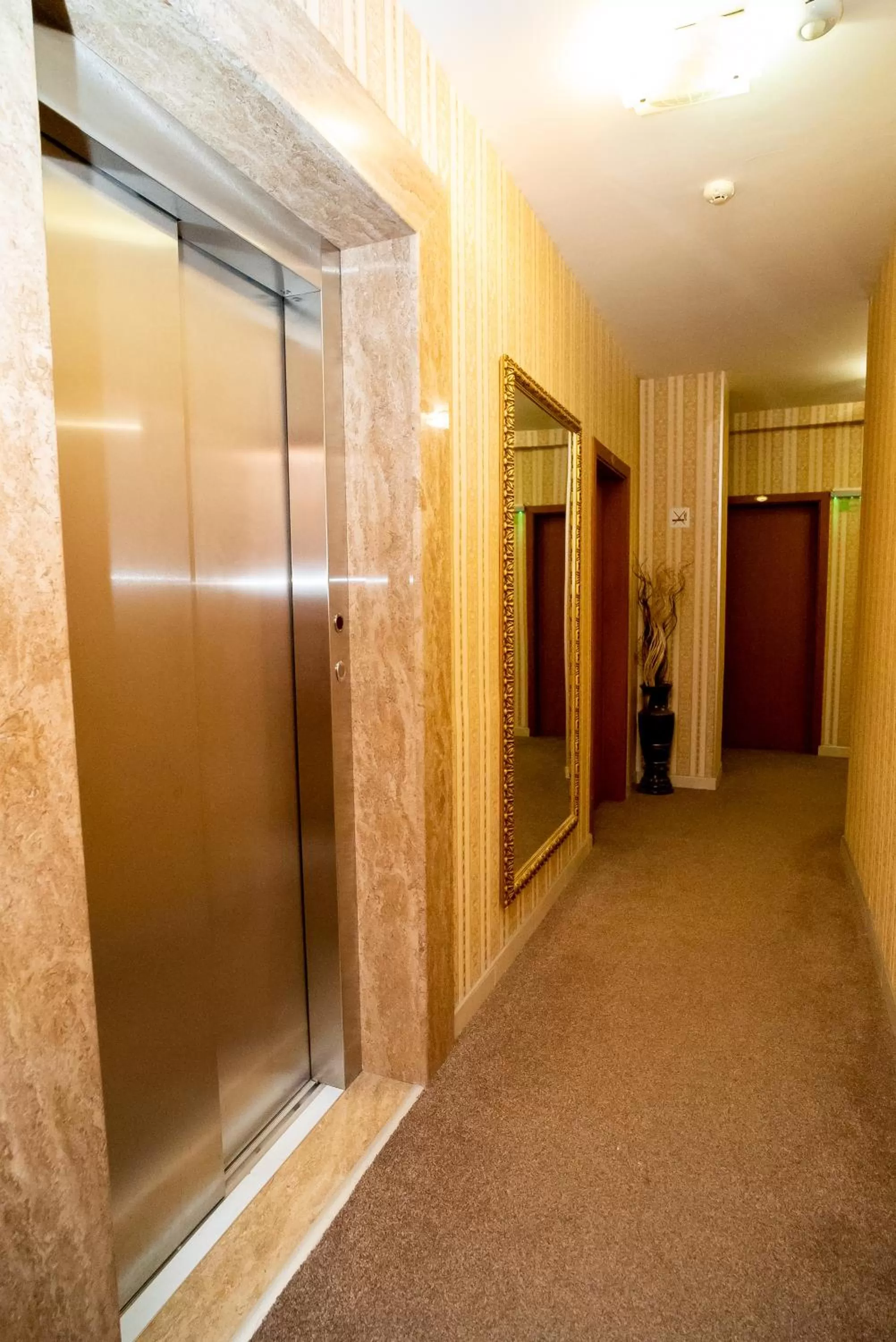 elevator in Globus Hotel
