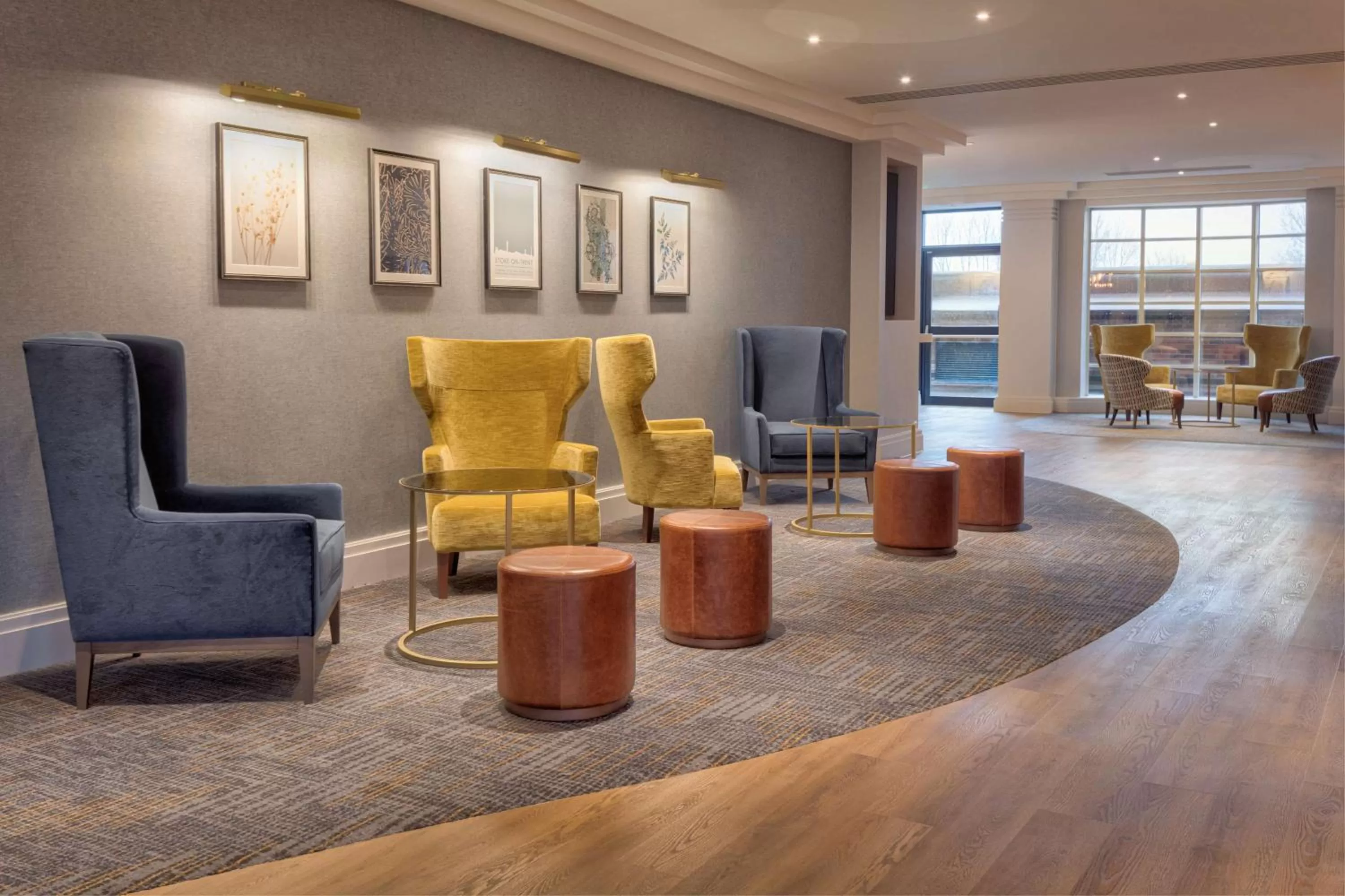 Lobby or reception in DoubleTree by Hilton Stoke-on-Trent, United Kingdom