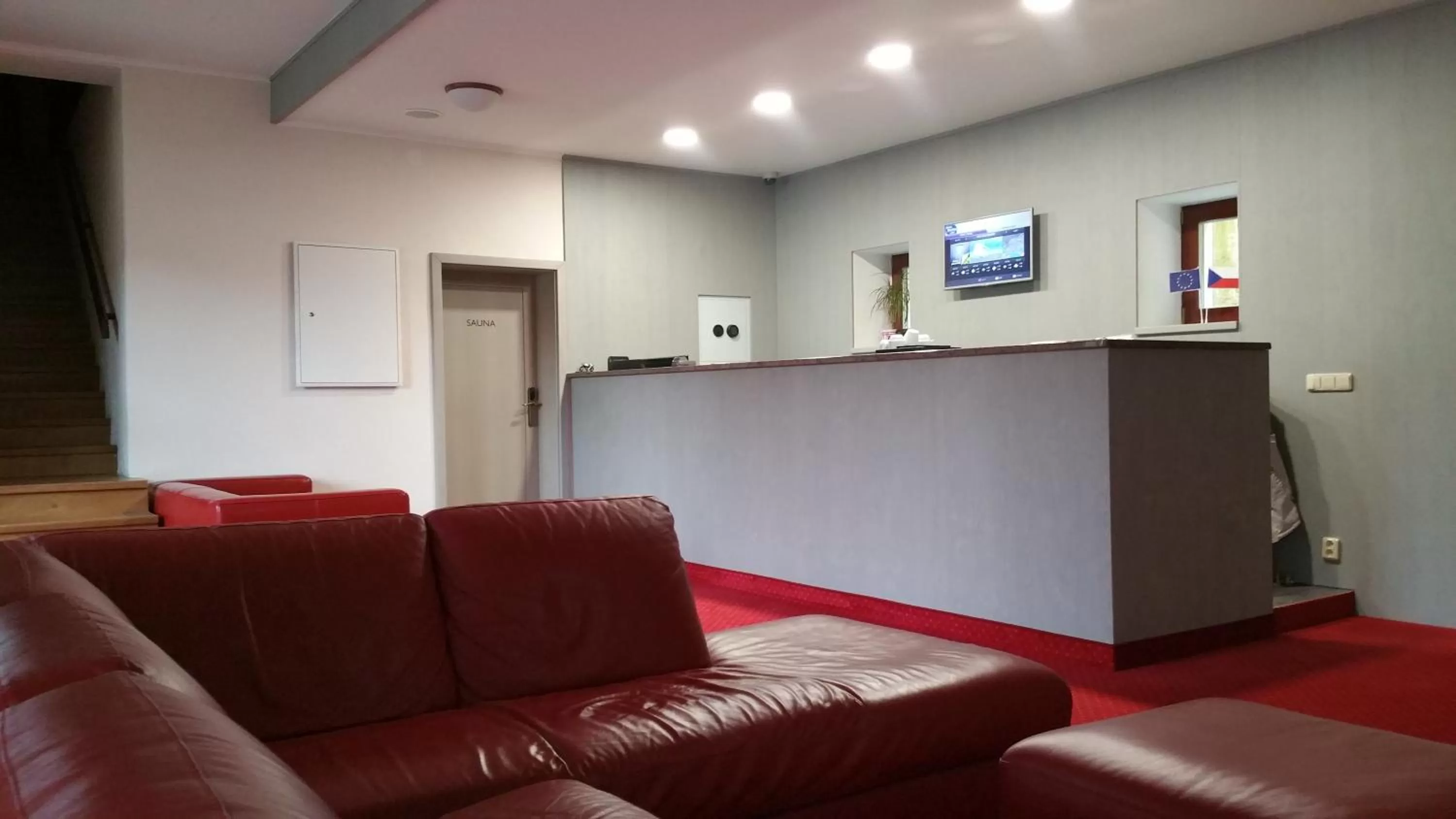 Lobby or reception, Seating Area in Hotel Výpřež - Děčín