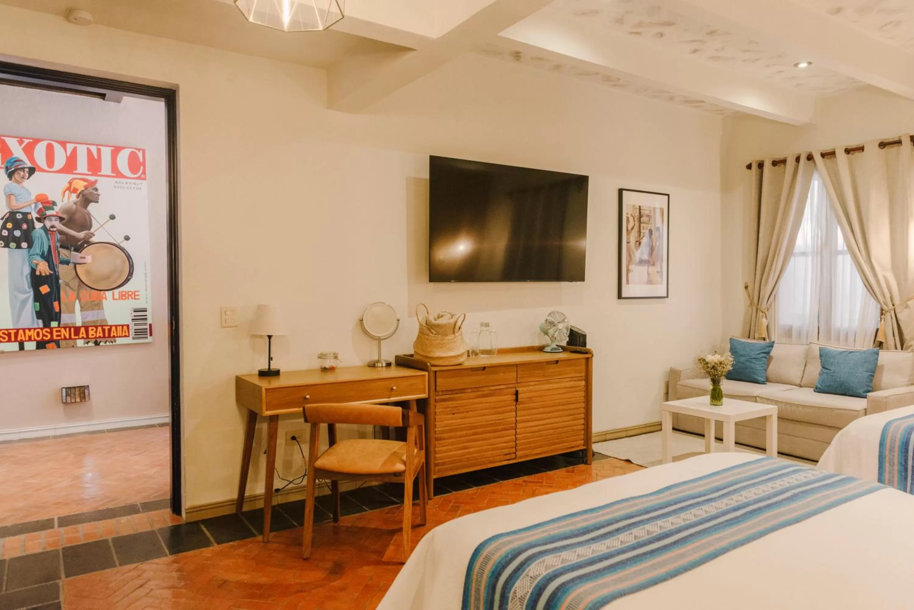 Bed in Agua Santa Hotel Boutique