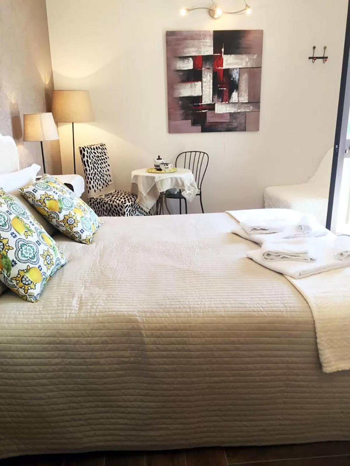 Photo of the whole room, Bed in B&B Villa del Sole Relais