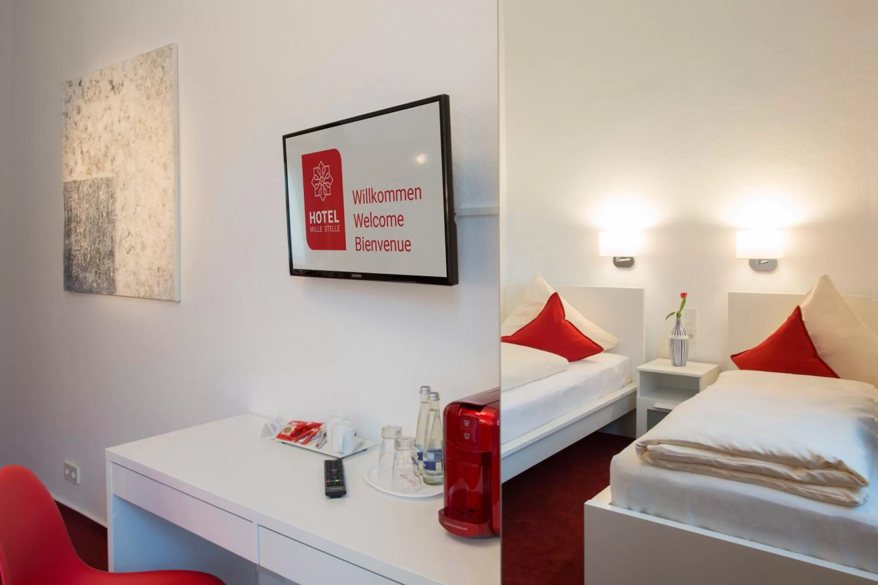 Bed in Hotel Mille Stelle City