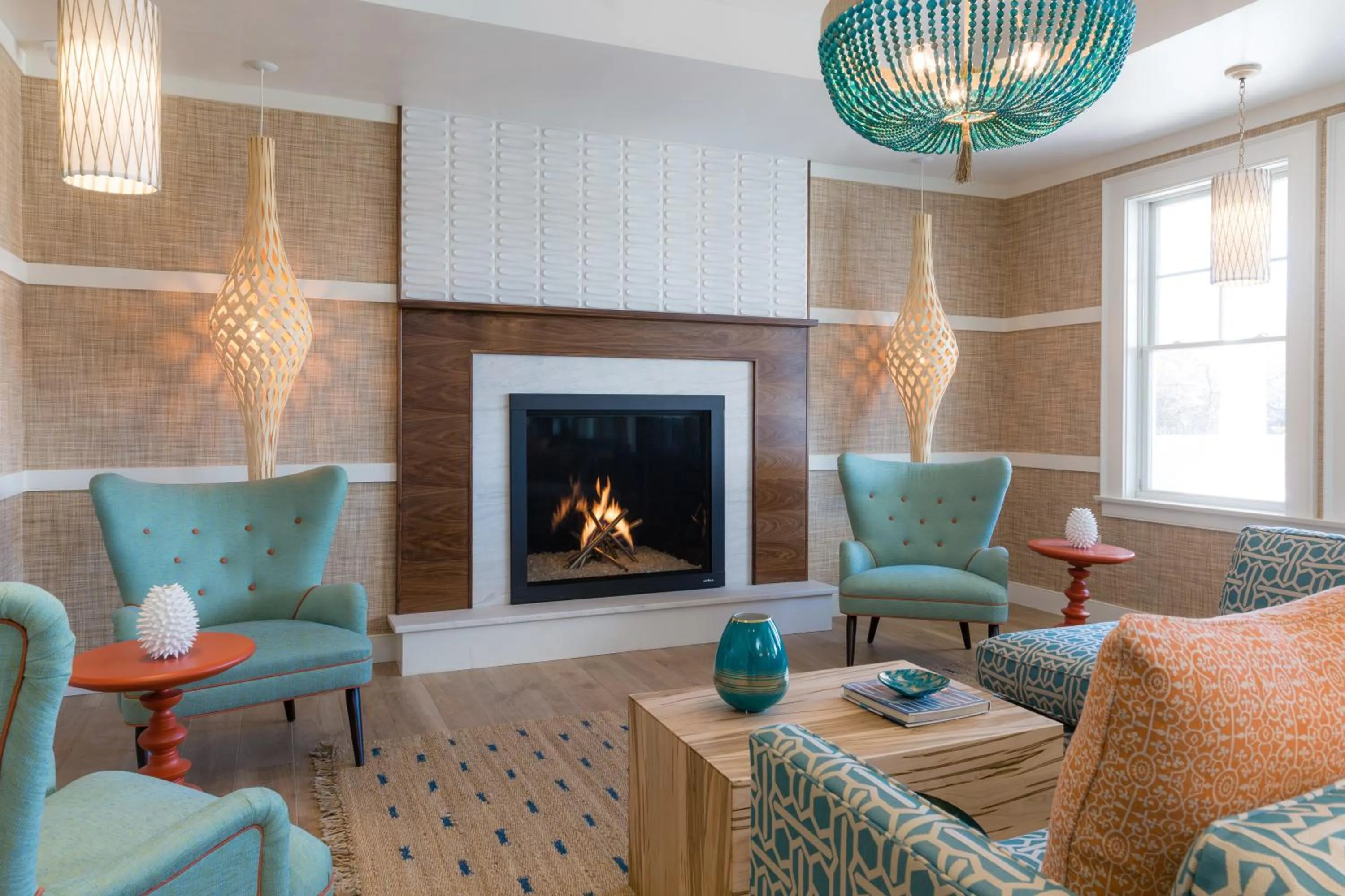 Lobby or reception in The Break Hotel