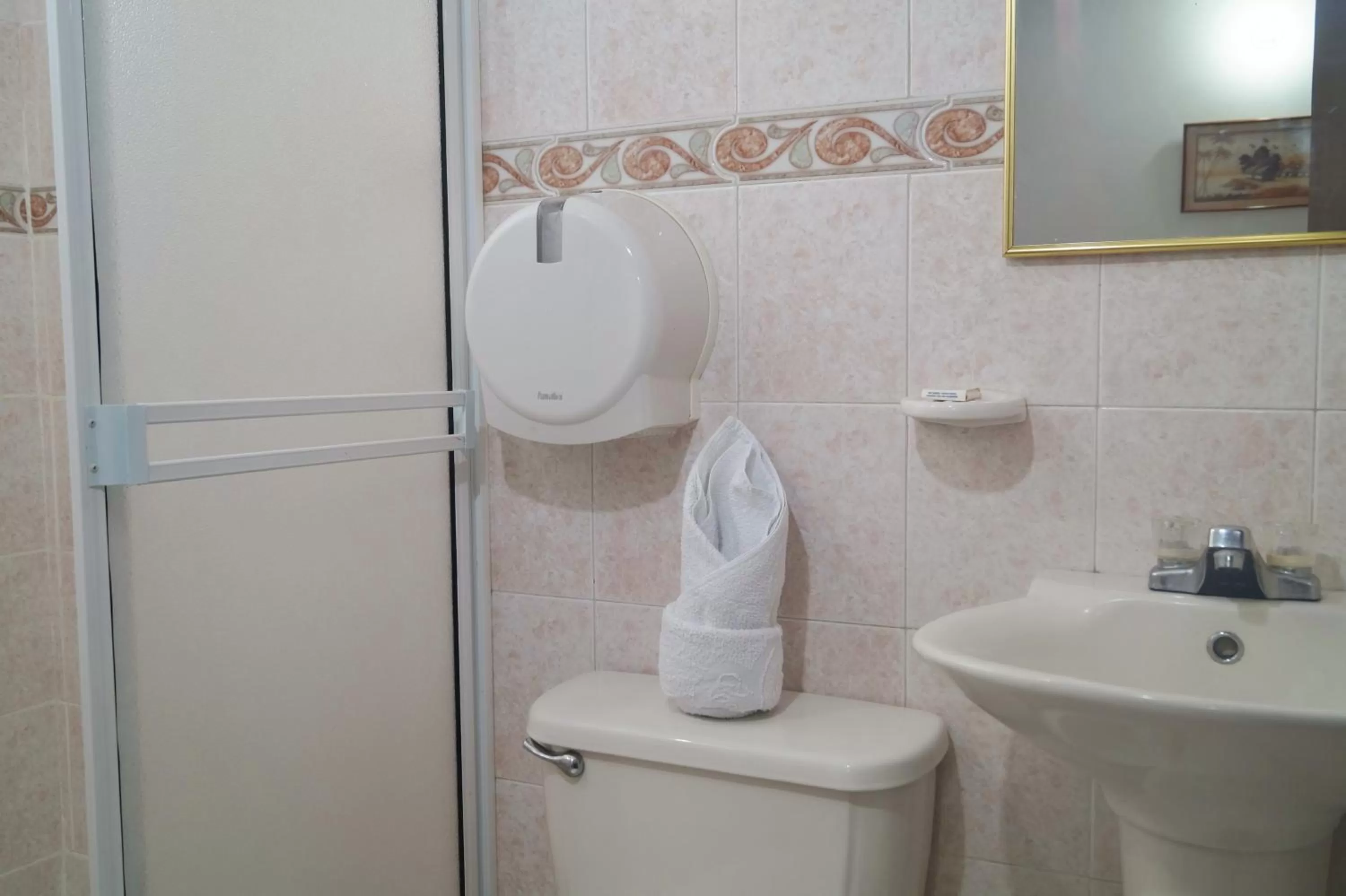 Bathroom in Hotel Comercial