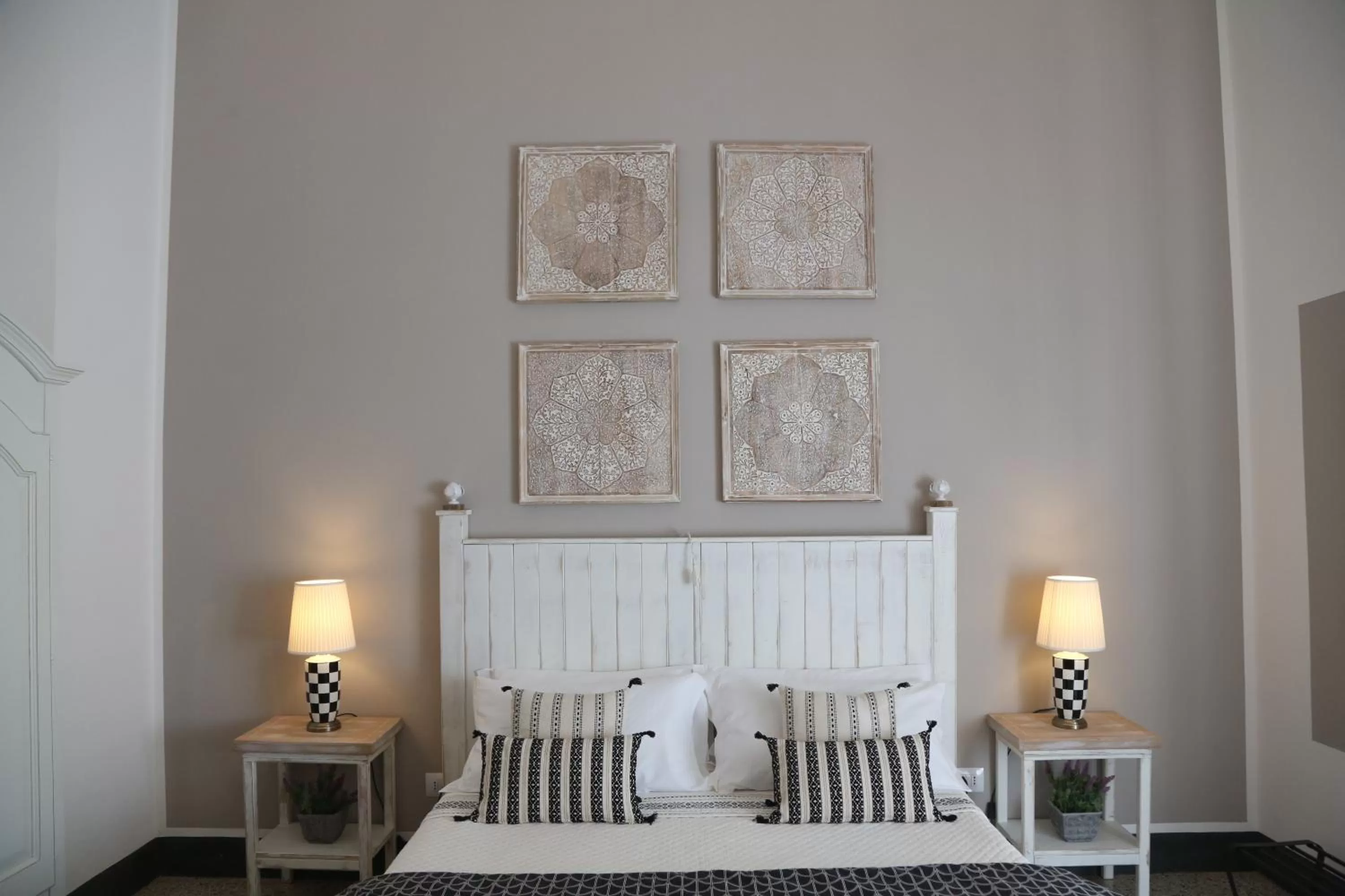 Photo of the whole room, Bed in Palazzo Bignami