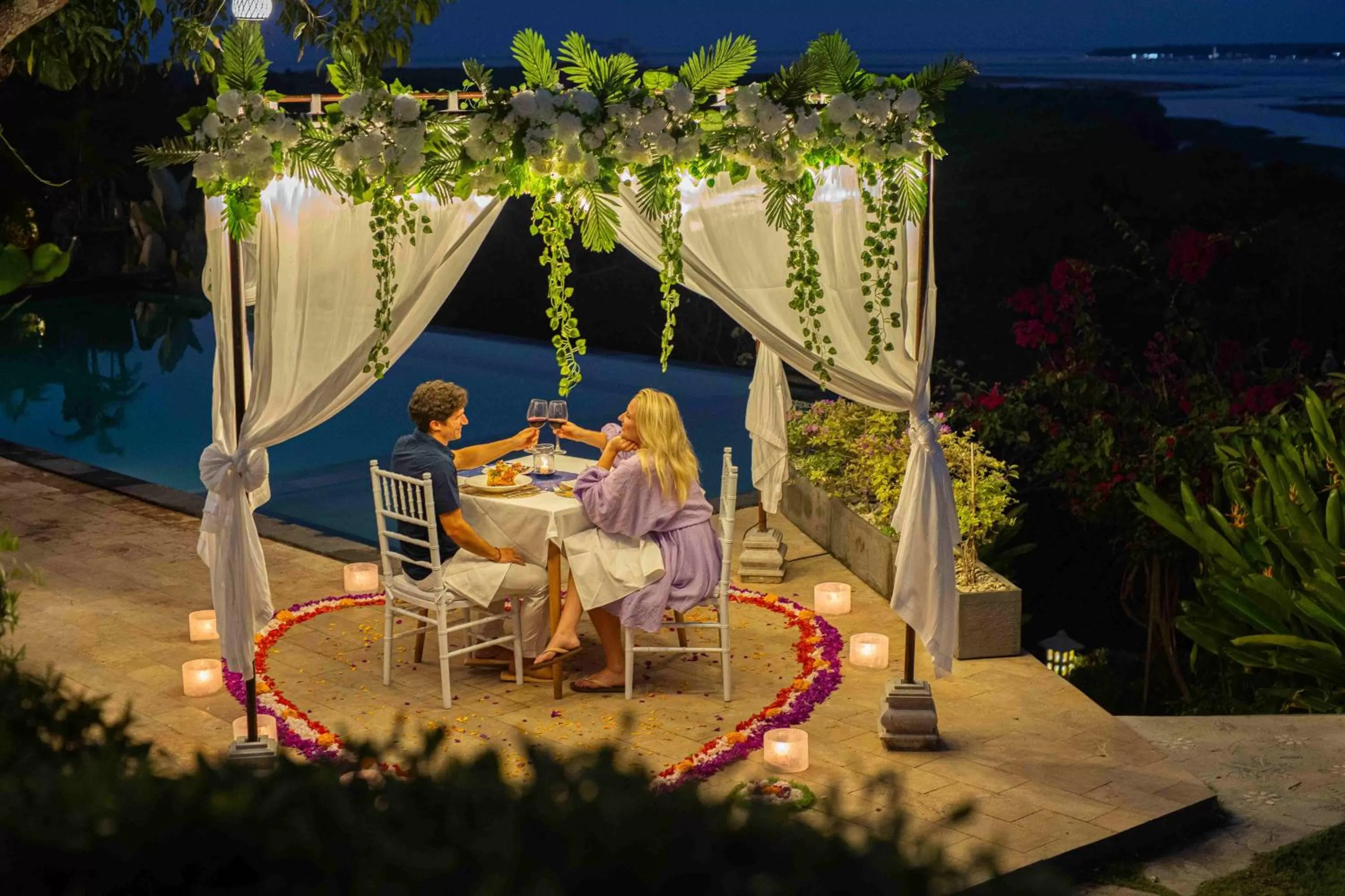 Dinner in The Acala Shri Sedana