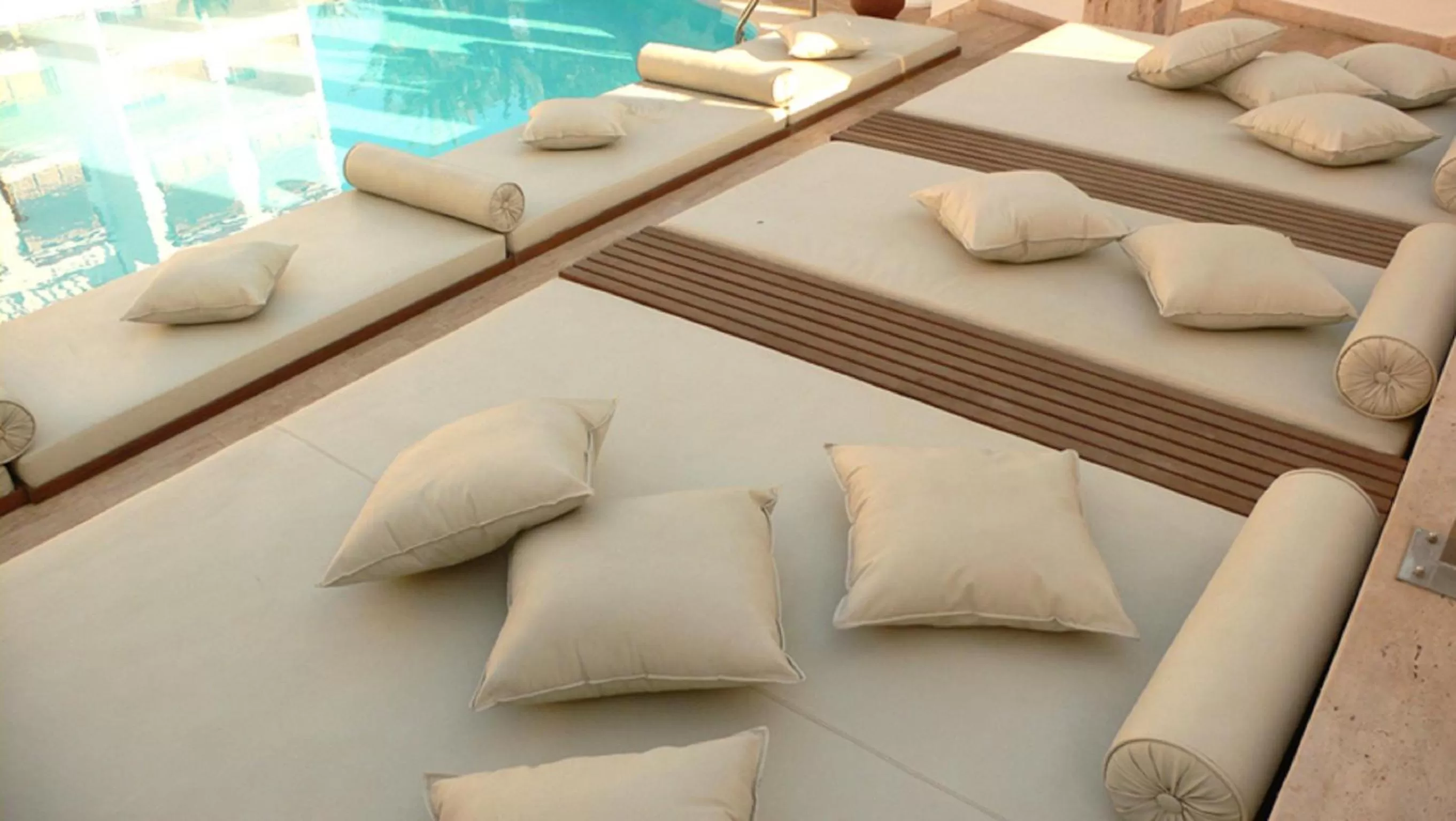 Solarium in Hotel Timoulay and Spa Agadir