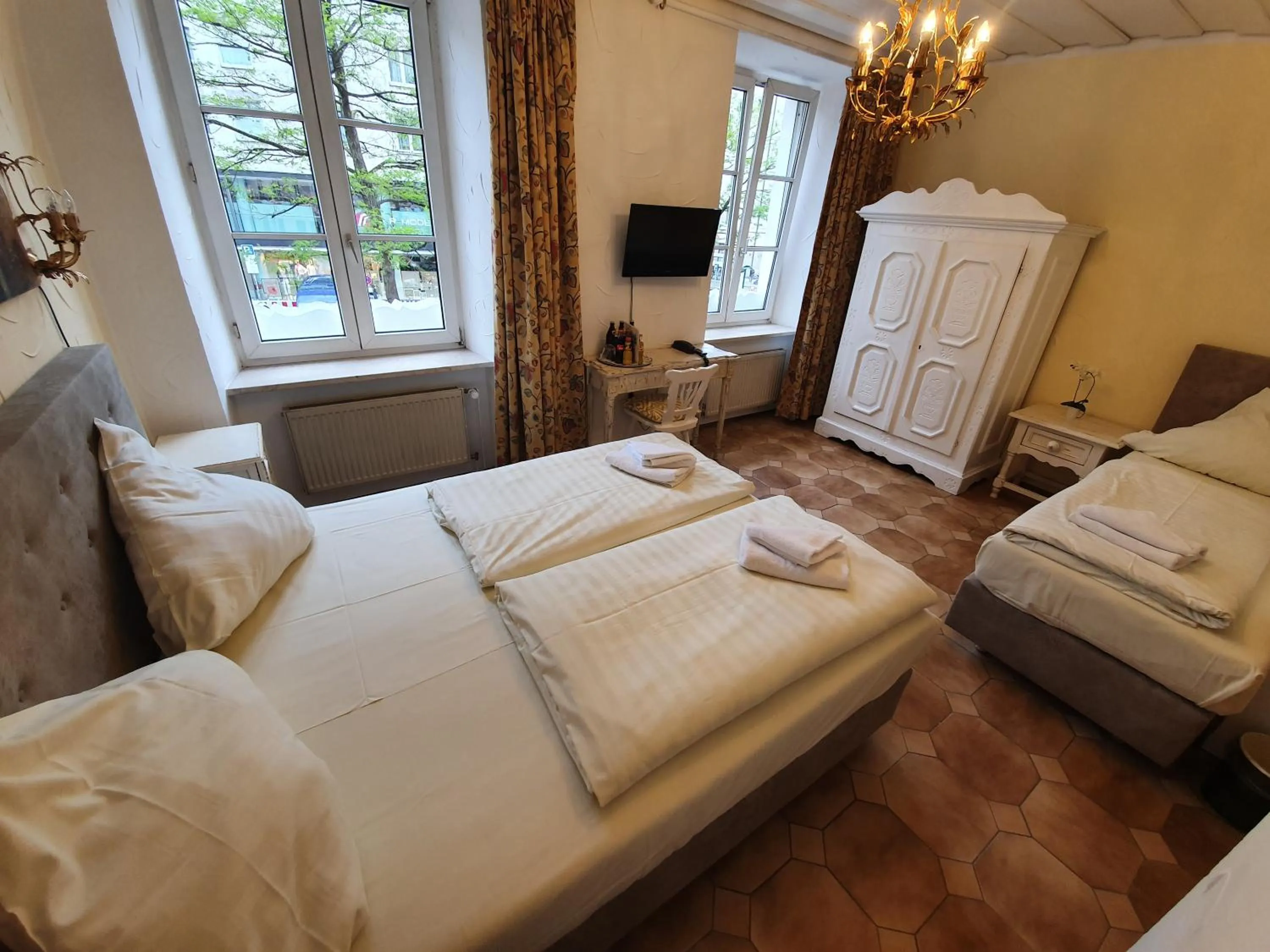 Bed in Pension Seibel