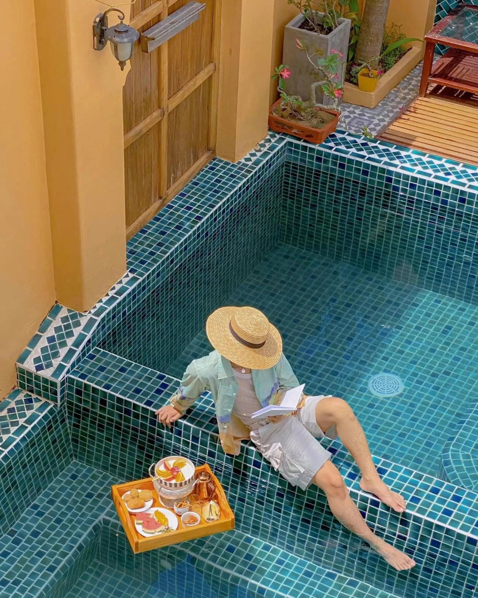 Swimming pool in Alsahar Hoi An Boutique Villa