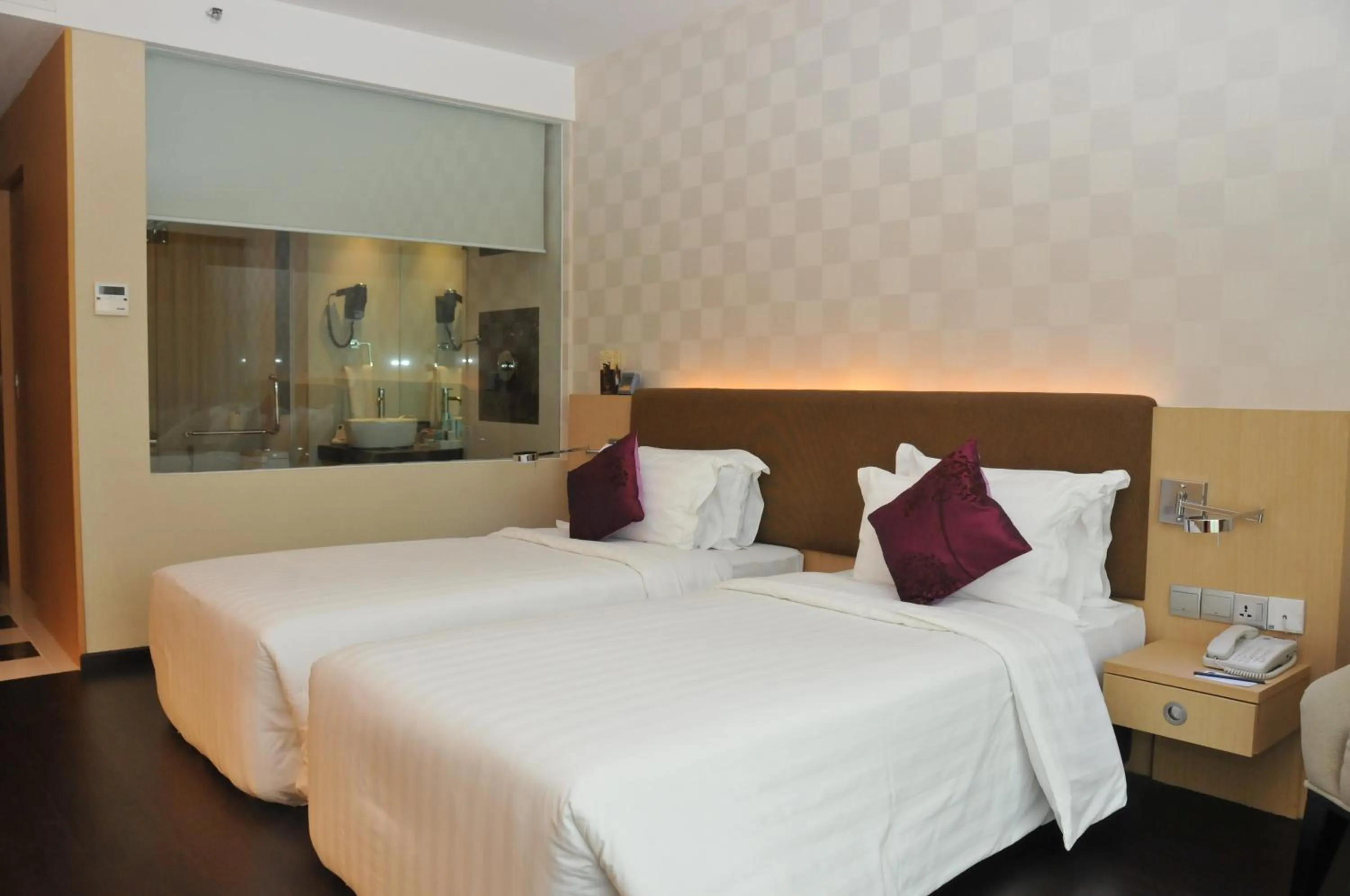 Bed in The Klagan Regency 1Borneo