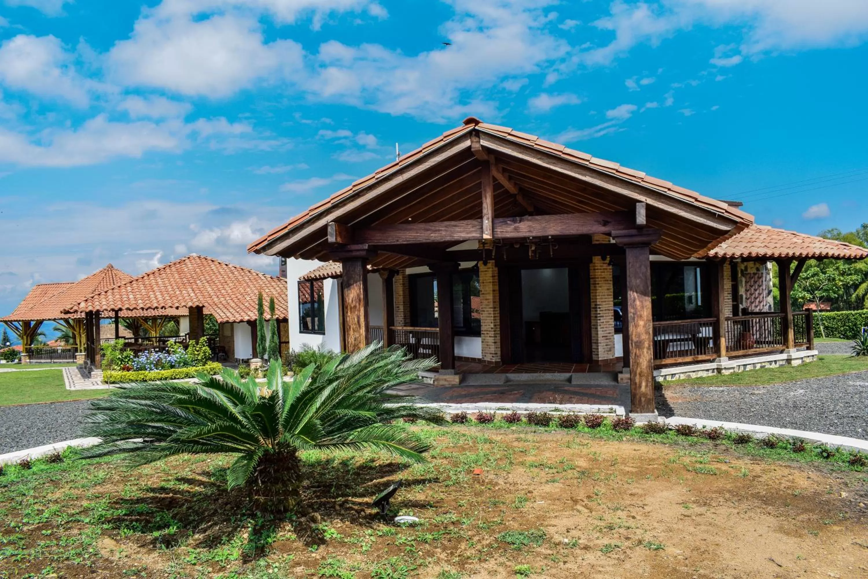 Lobby or reception in La Victoria Hotel Campestre
