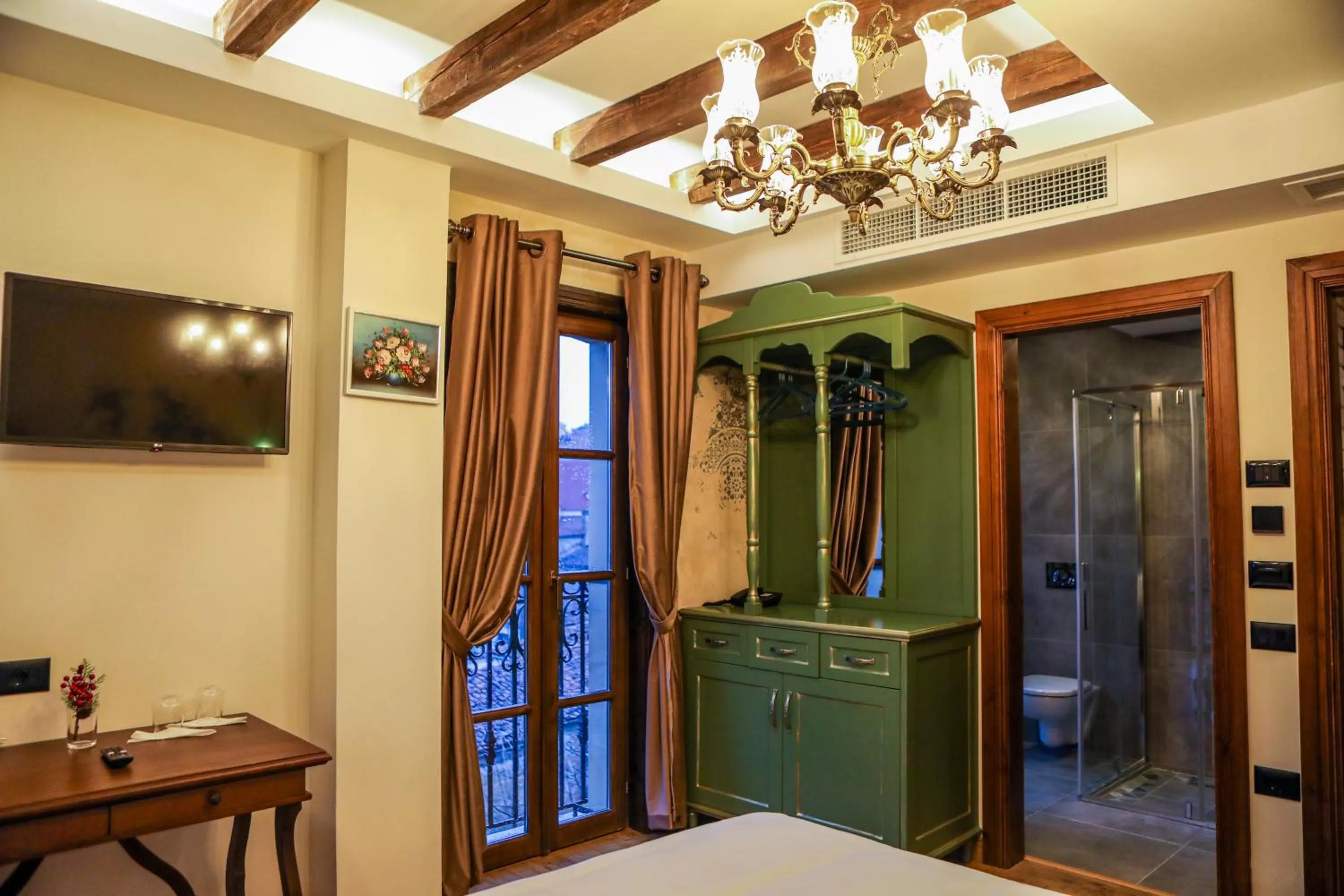 View (from property/room), Bed in Vila Sonnet