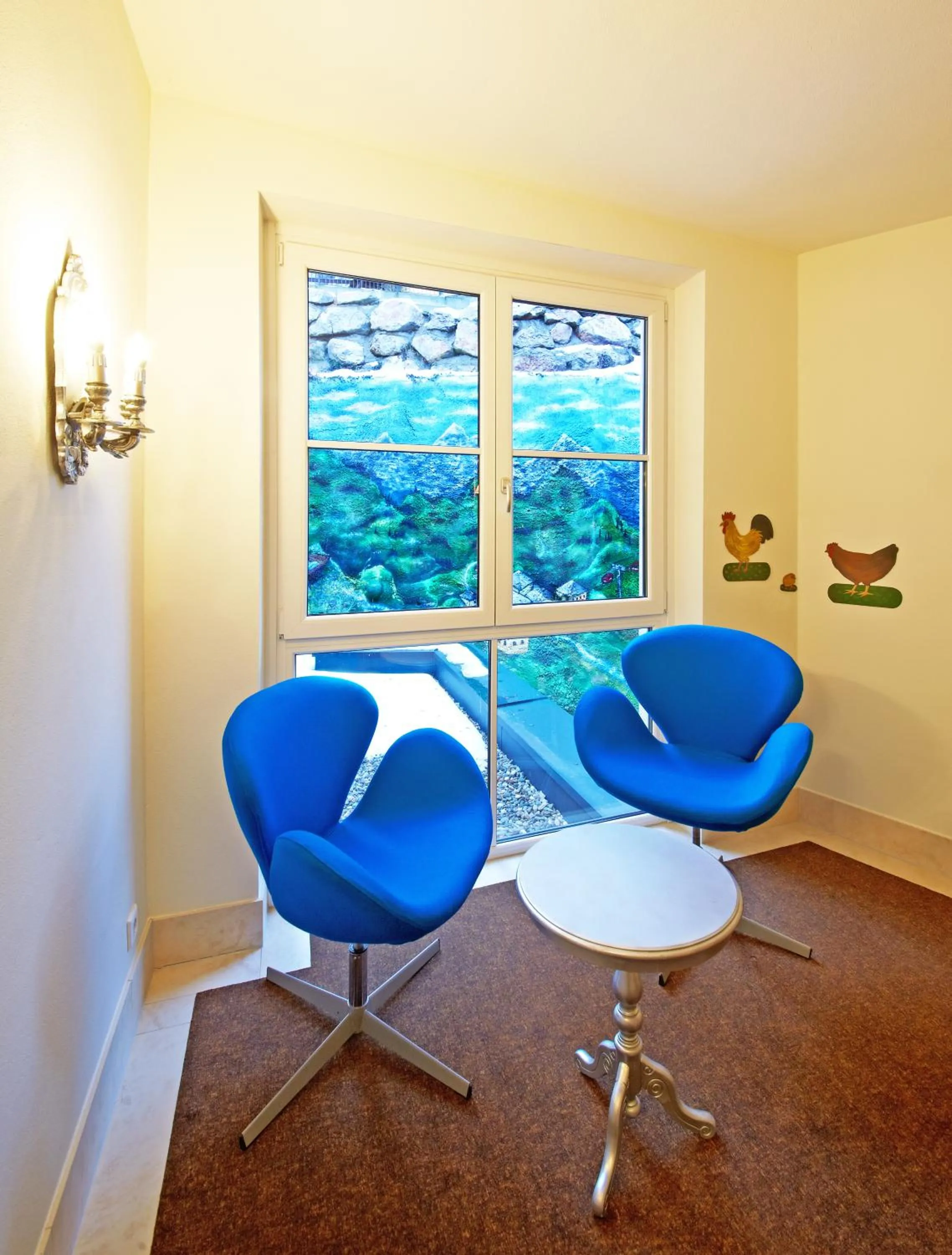 Decorative detail in Hotel Saalbacher Hof