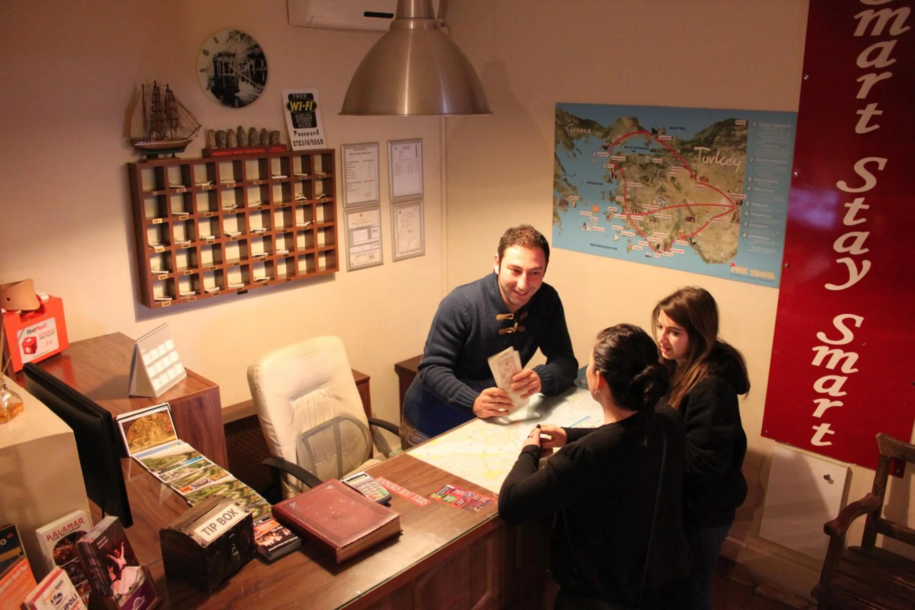 Lobby or reception in Sultan Hostel & Guesthouse