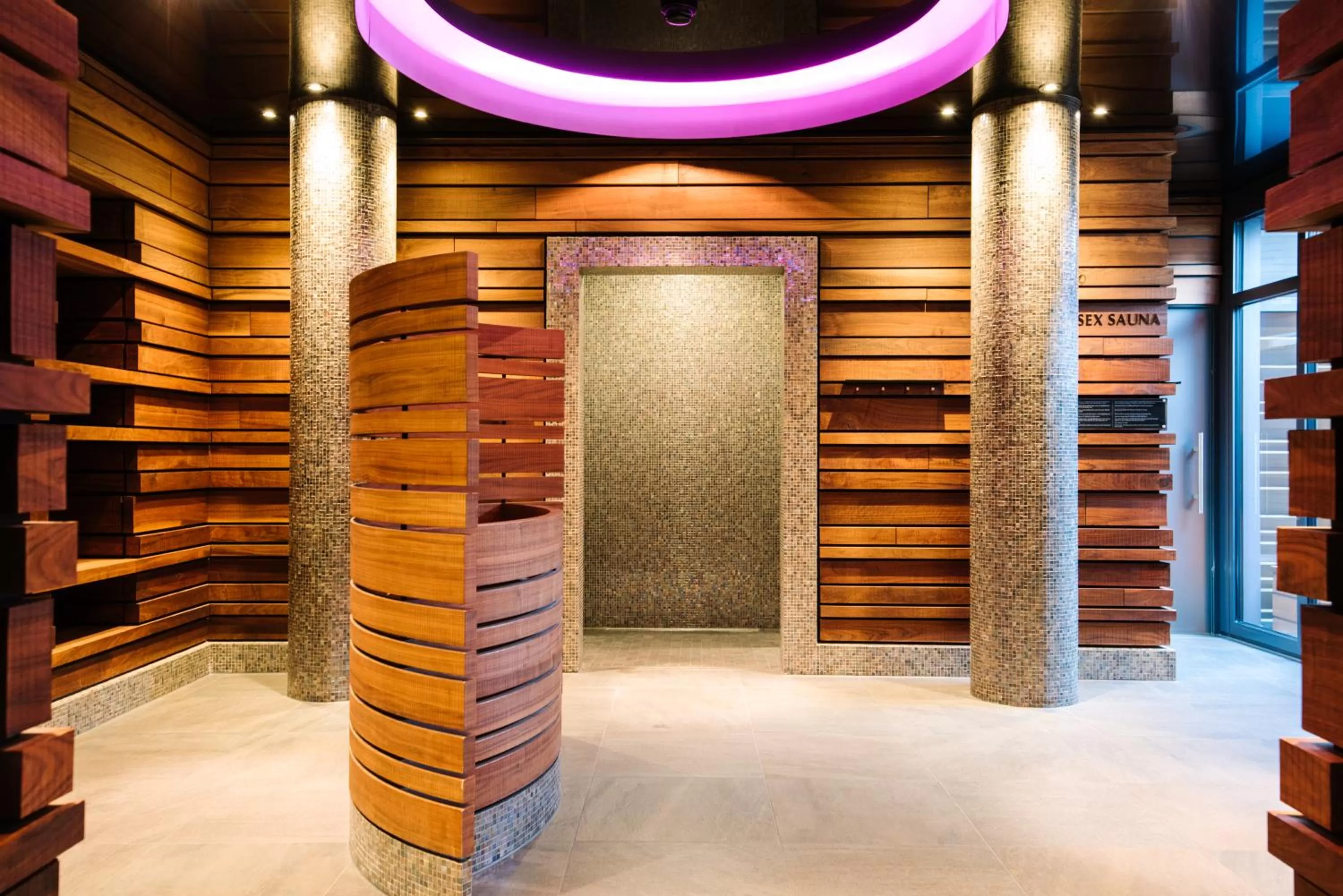 Sauna in Victoria Jungfrau Grand Hotel & Spa