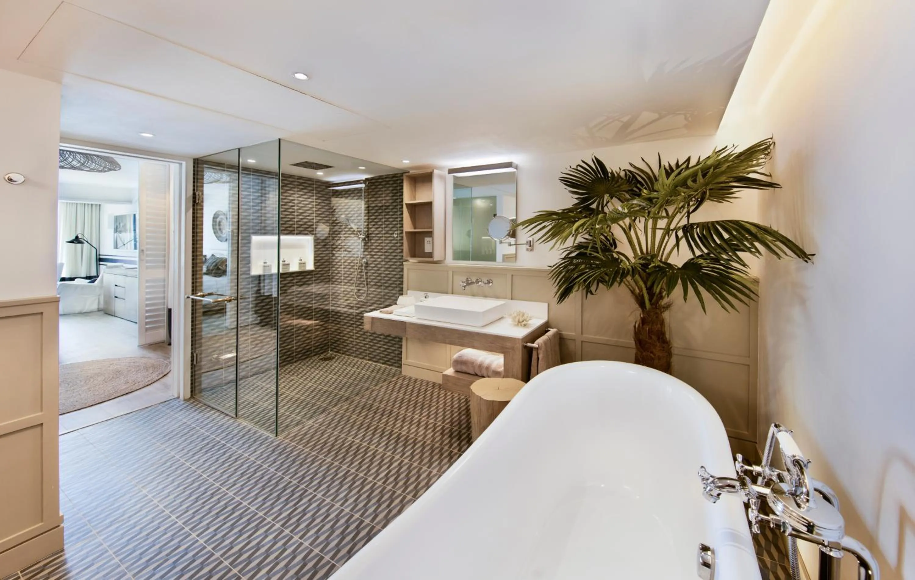 Bathroom in LUX* Grand Gaube Resort & Villas