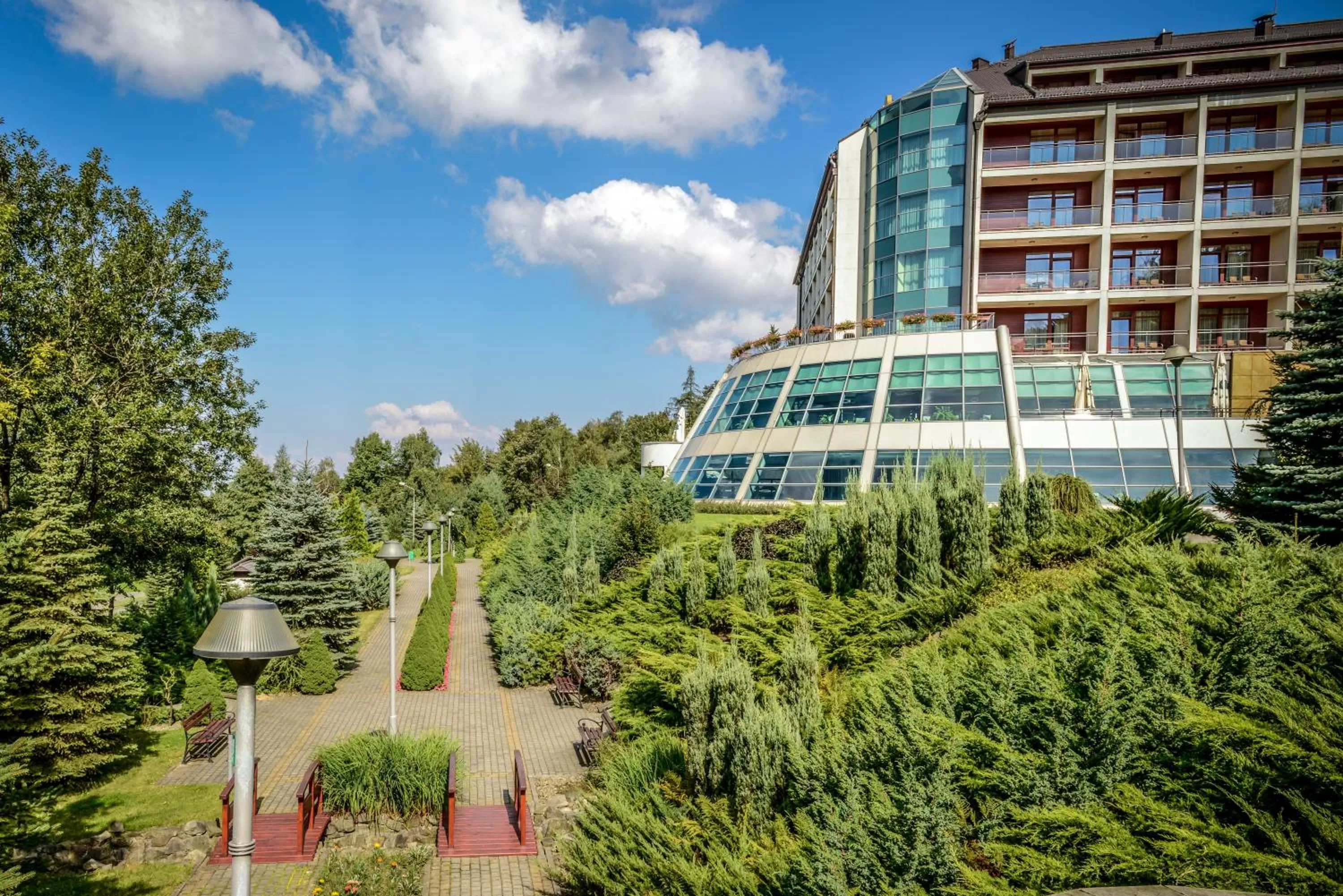 Facade/entrance in Hotel Belweder