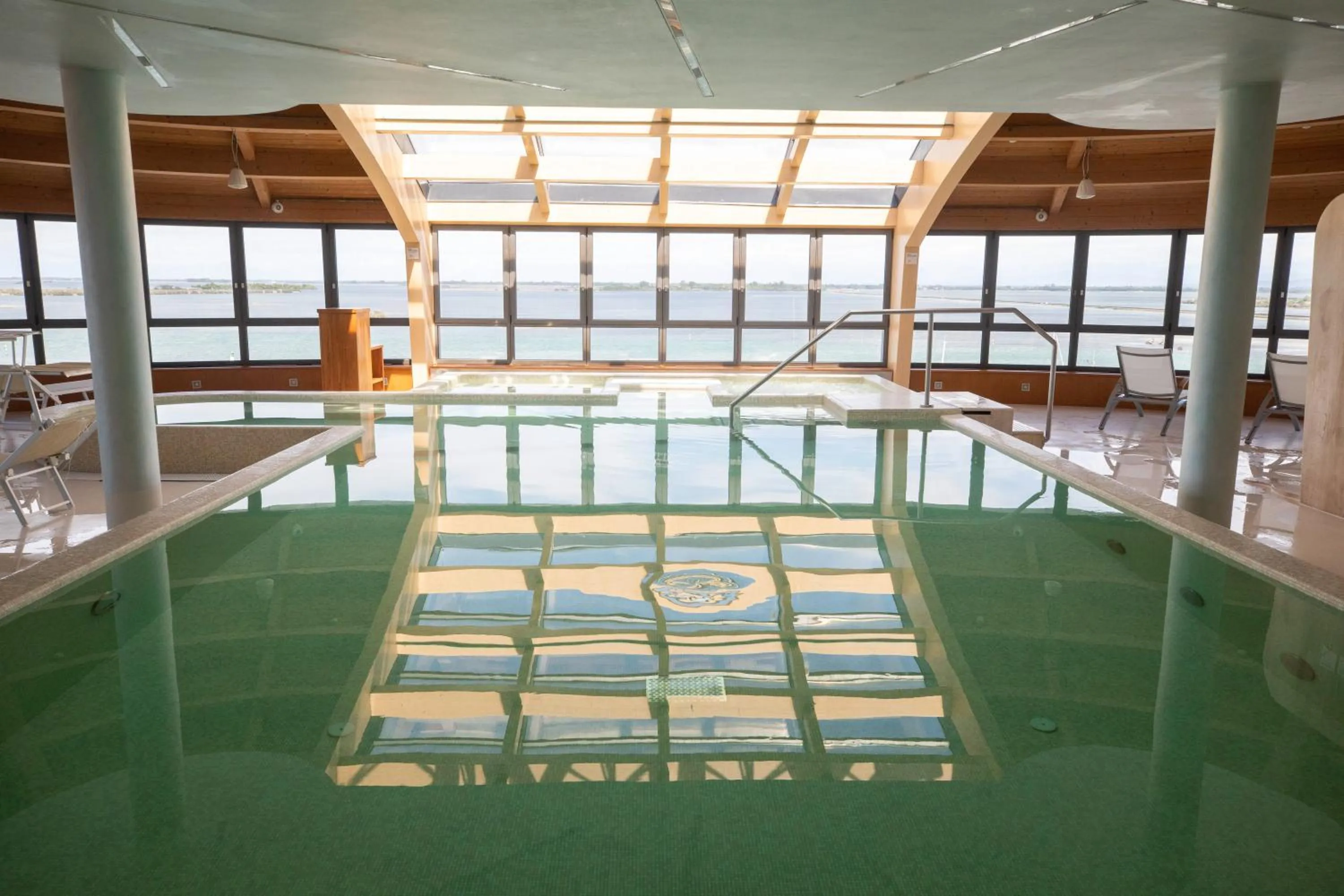 Swimming pool in Laguna Palace Hotel Grado