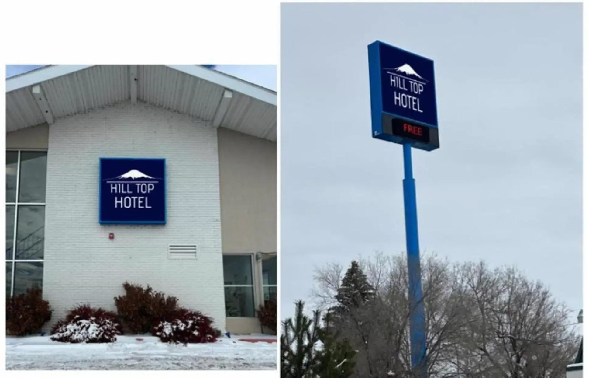 Property logo or sign, Winter in Hilltop Hotel Property logo or sign, Winter in Hilltop Hotel