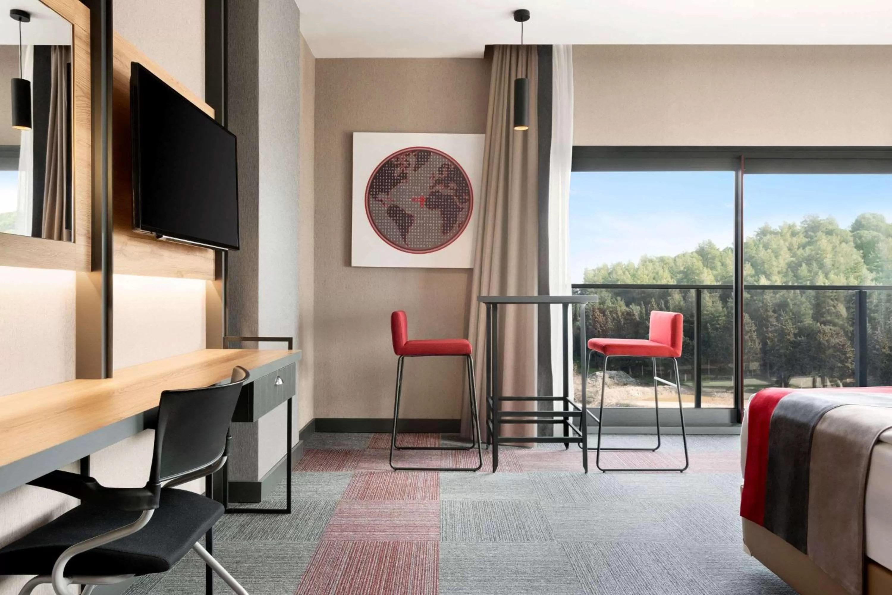 Photo of the whole room in Ramada By Wyndham Tire