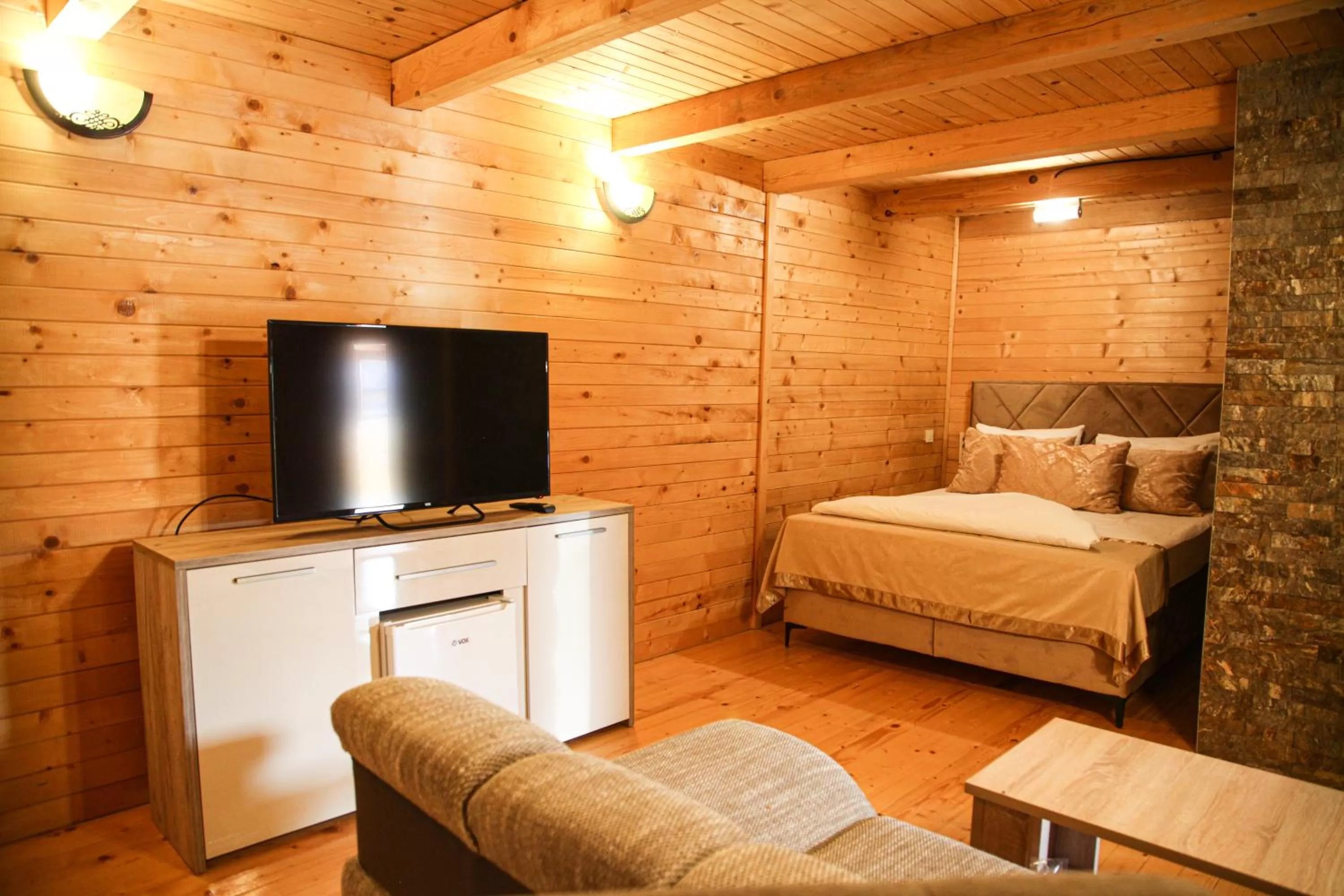 Bed in S Club Resort Hotel Aqua Park and Spa