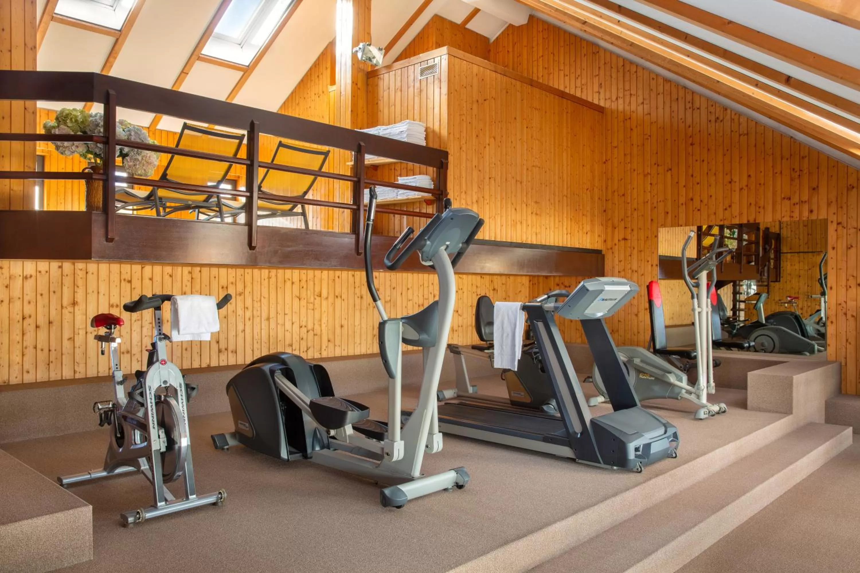 Fitness centre/facilities in Hotel Central