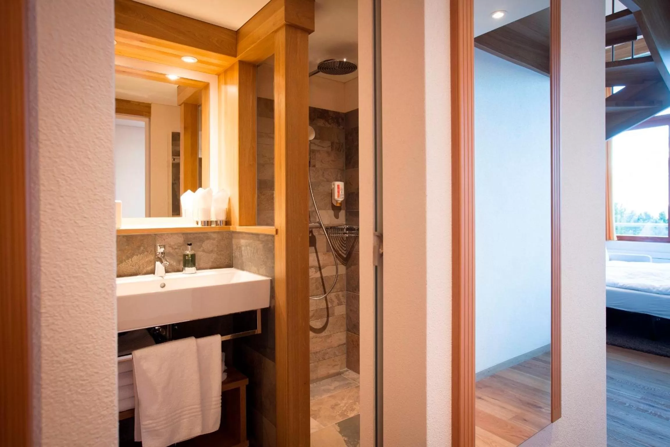 Shower in Berghotel Trübsee - Accessible Only by Cable Car