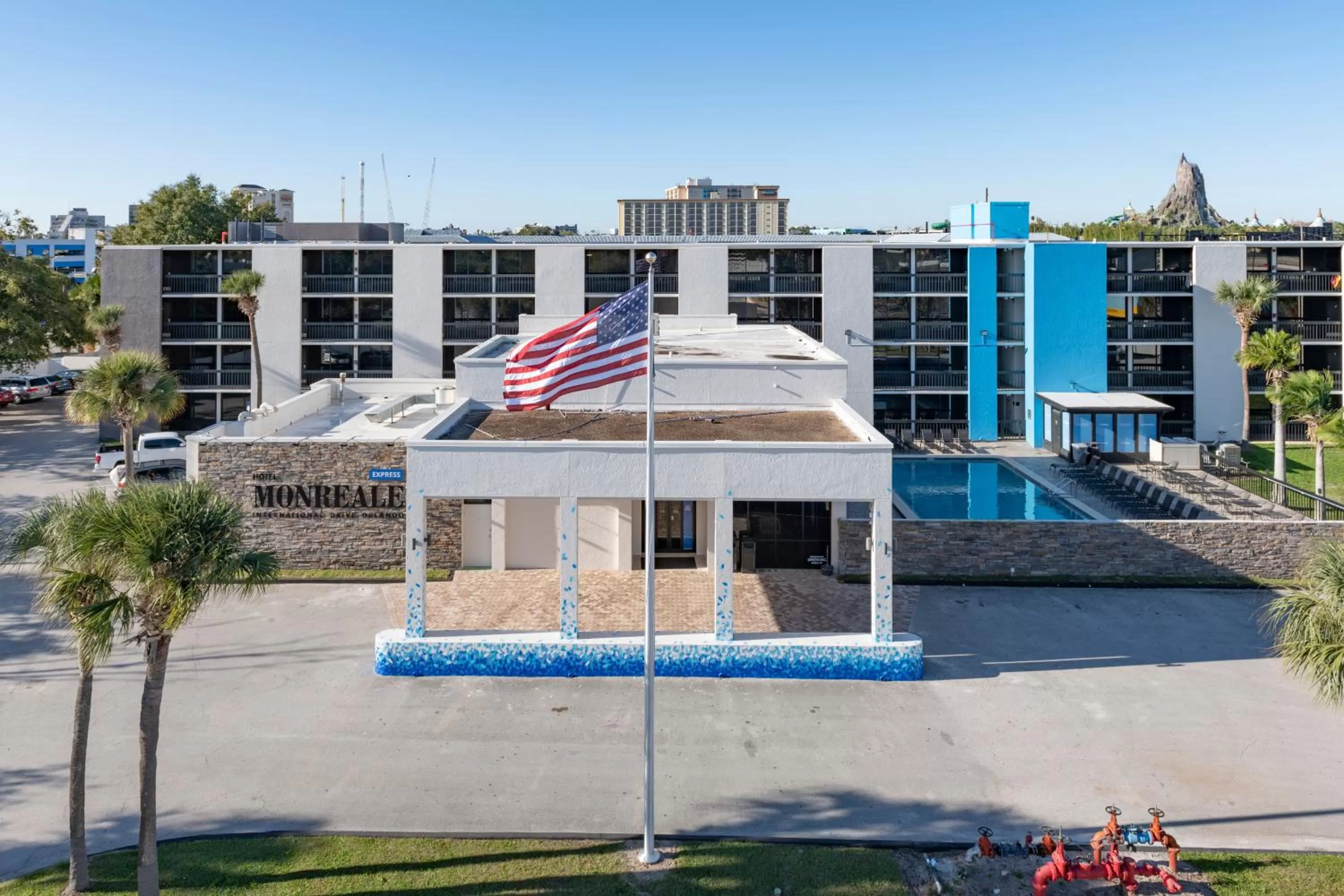 Facade/entrance in Hotel Monreale Express International Drive Orlando