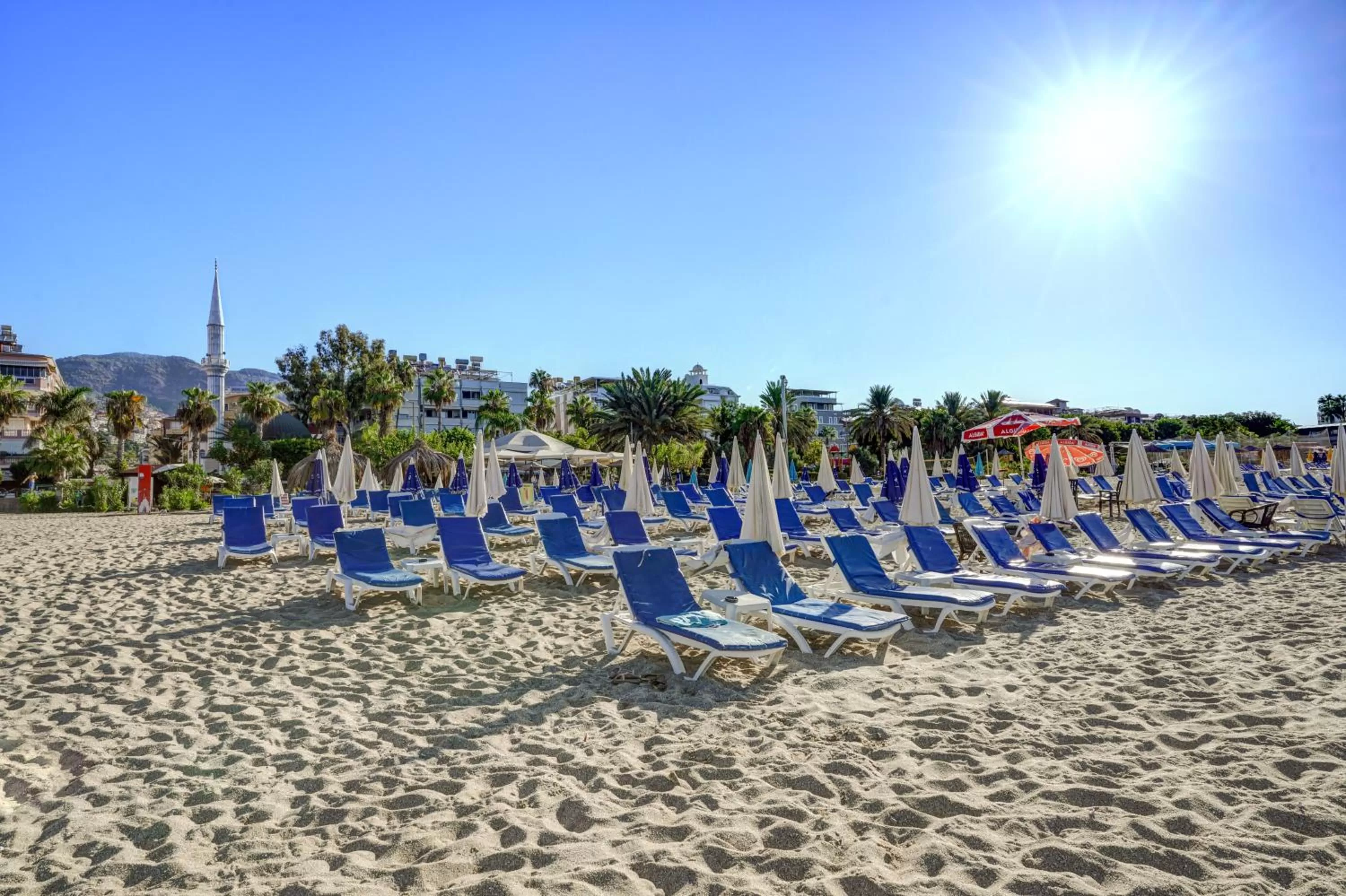 Day, Beach in Ozcan Hotel